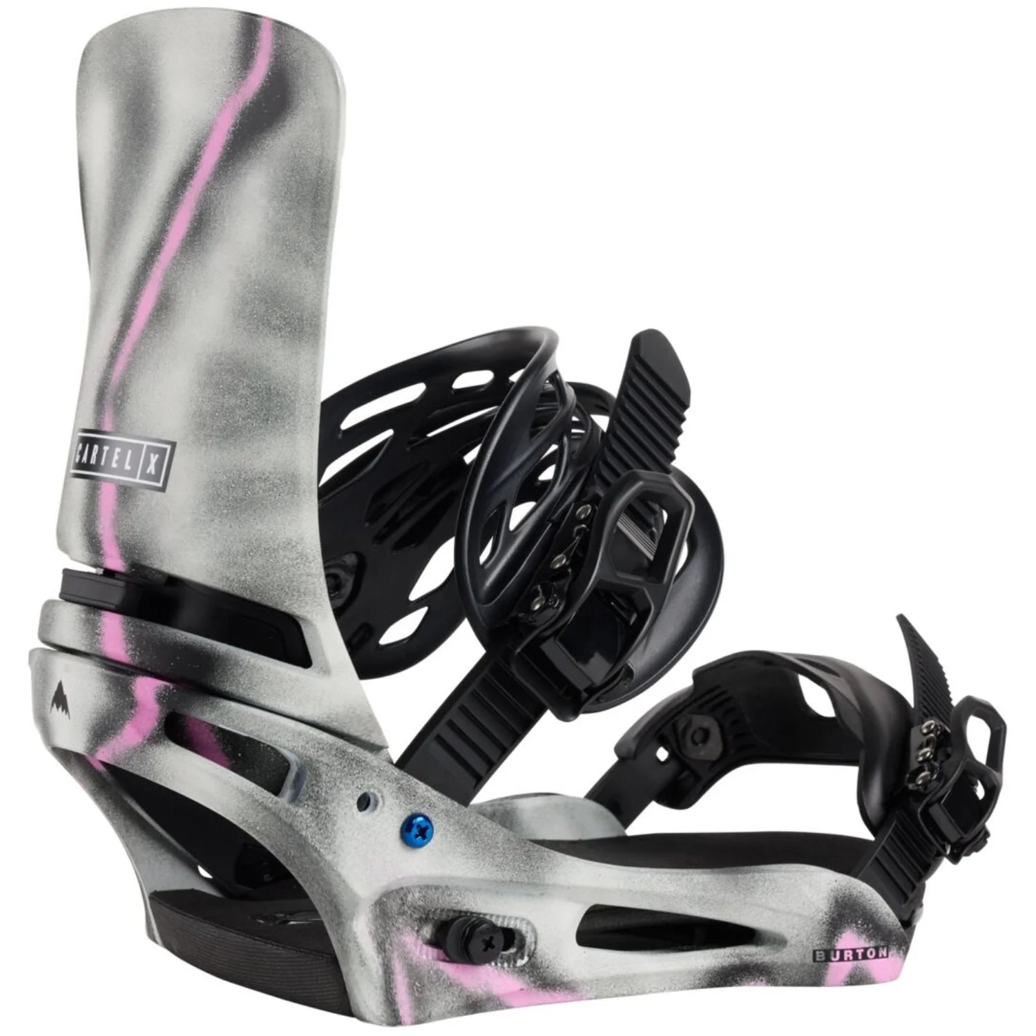 Burton Cartel X Snowboard Bindings 2025 - High-Performance Bindings for All-Mountain & Freestyle Riding - Perfect for Powder, Park & Backcountry Adventures