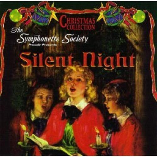 Symphonette Society: Silent Night - Christmas Music Box with Elegant Design, Perfect for Holiday Decorations and Gifts