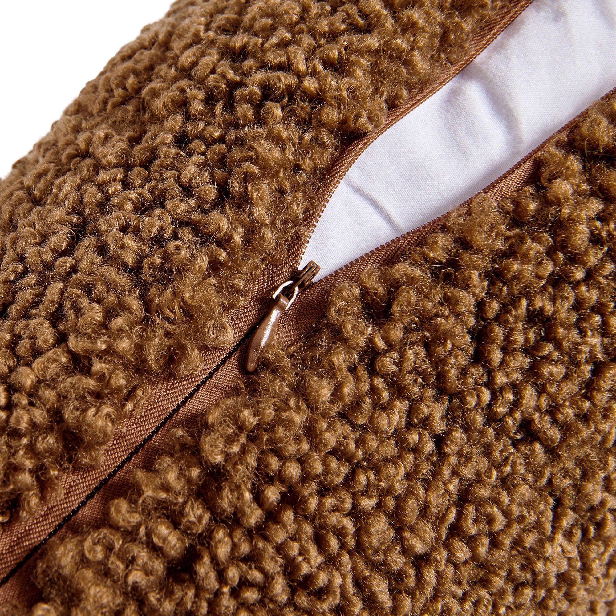 Cozy Teddy Bear Lumbar Pillow for Back Support - Soft Plush Cushion for Sofa, Bed, Office Chair - Home & Office Comfort Decor