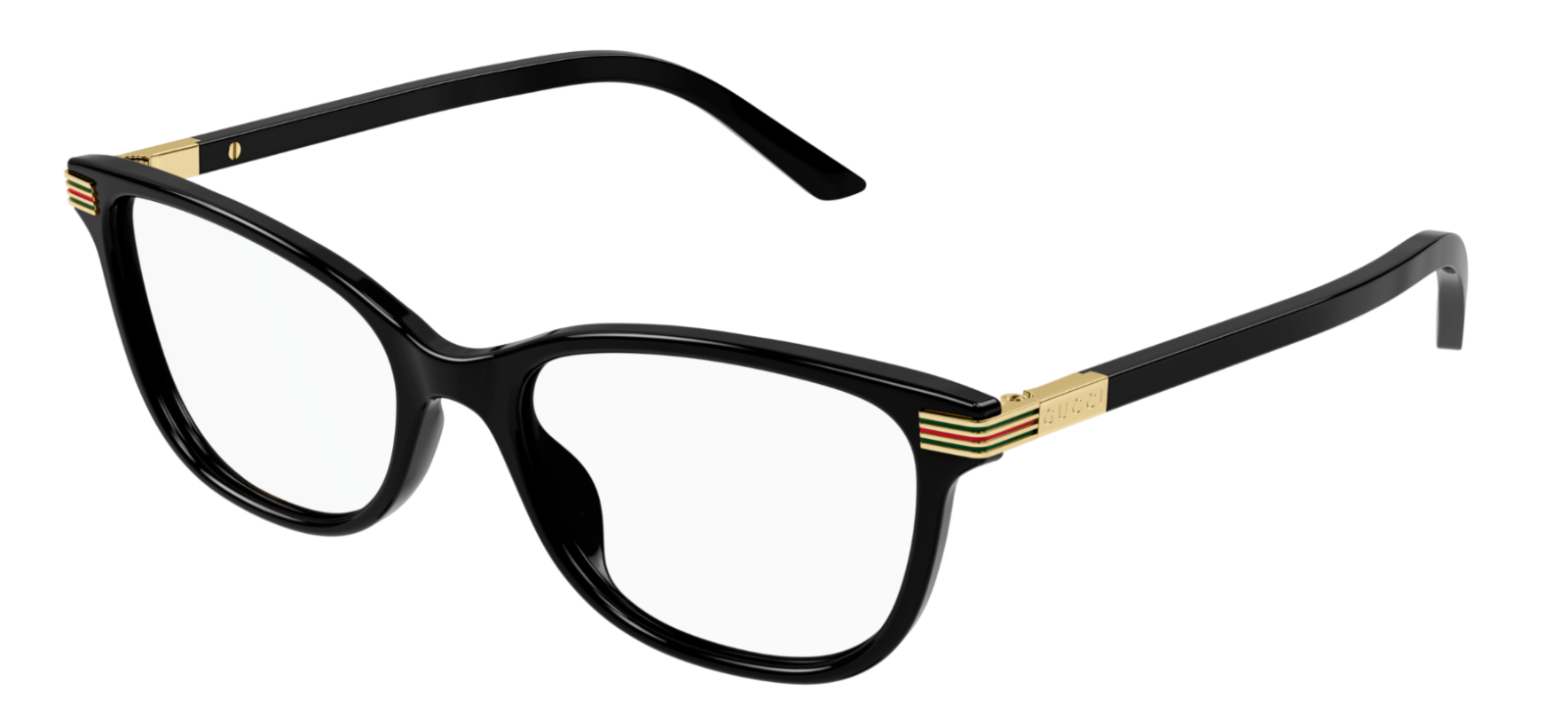 Gucci GG1451O 004 Black Cat Eye Women's Eyeglasses - Stylish Designer Optical Frames for Women | Perfect for Work, Reading & Fashion Accessories