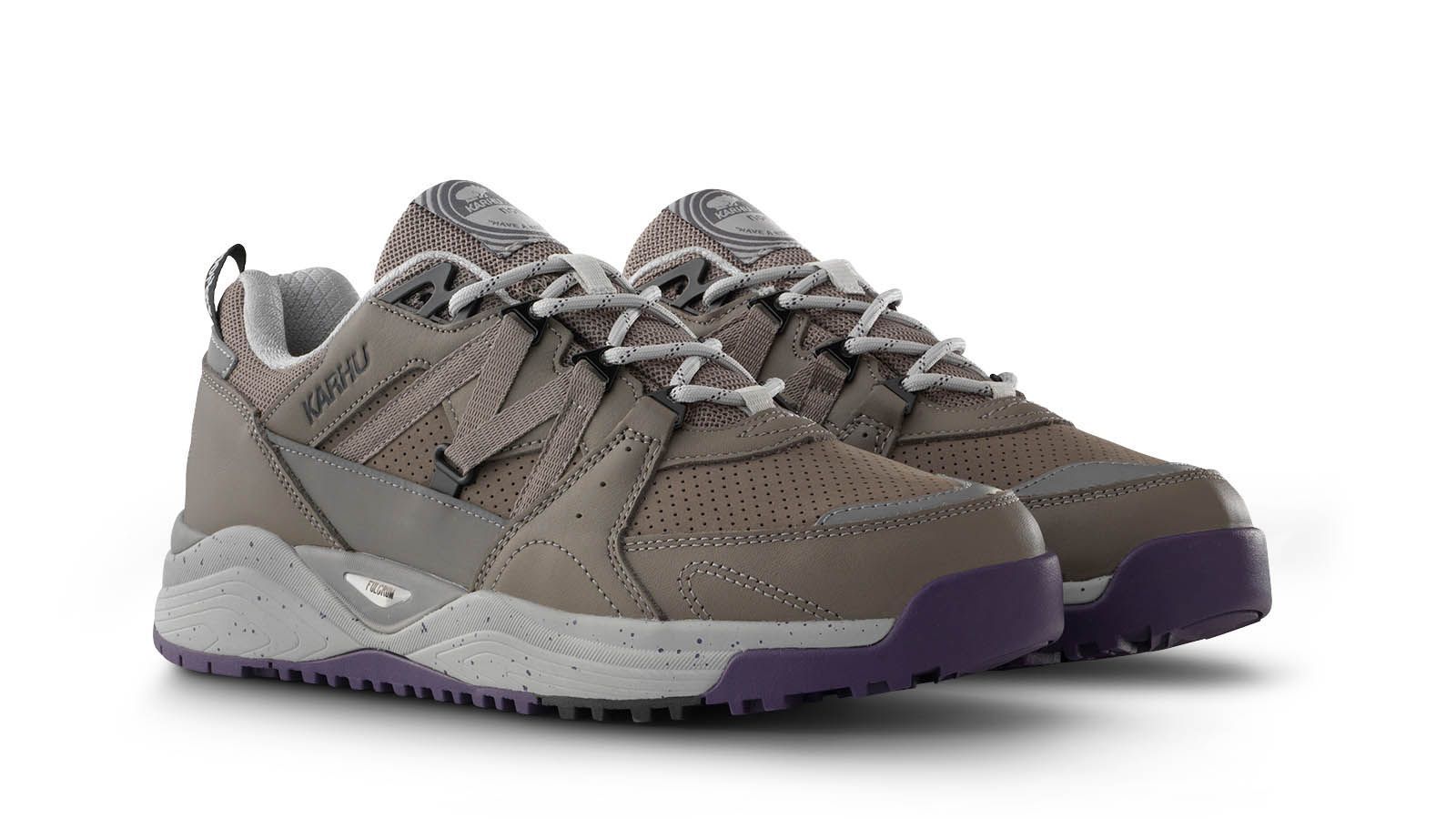 KARHU X NORBIT FUSION XC Running Shoes - Brushed Nickel Color for Men & Women | Trail Running, Hiking & Outdoor Adventures