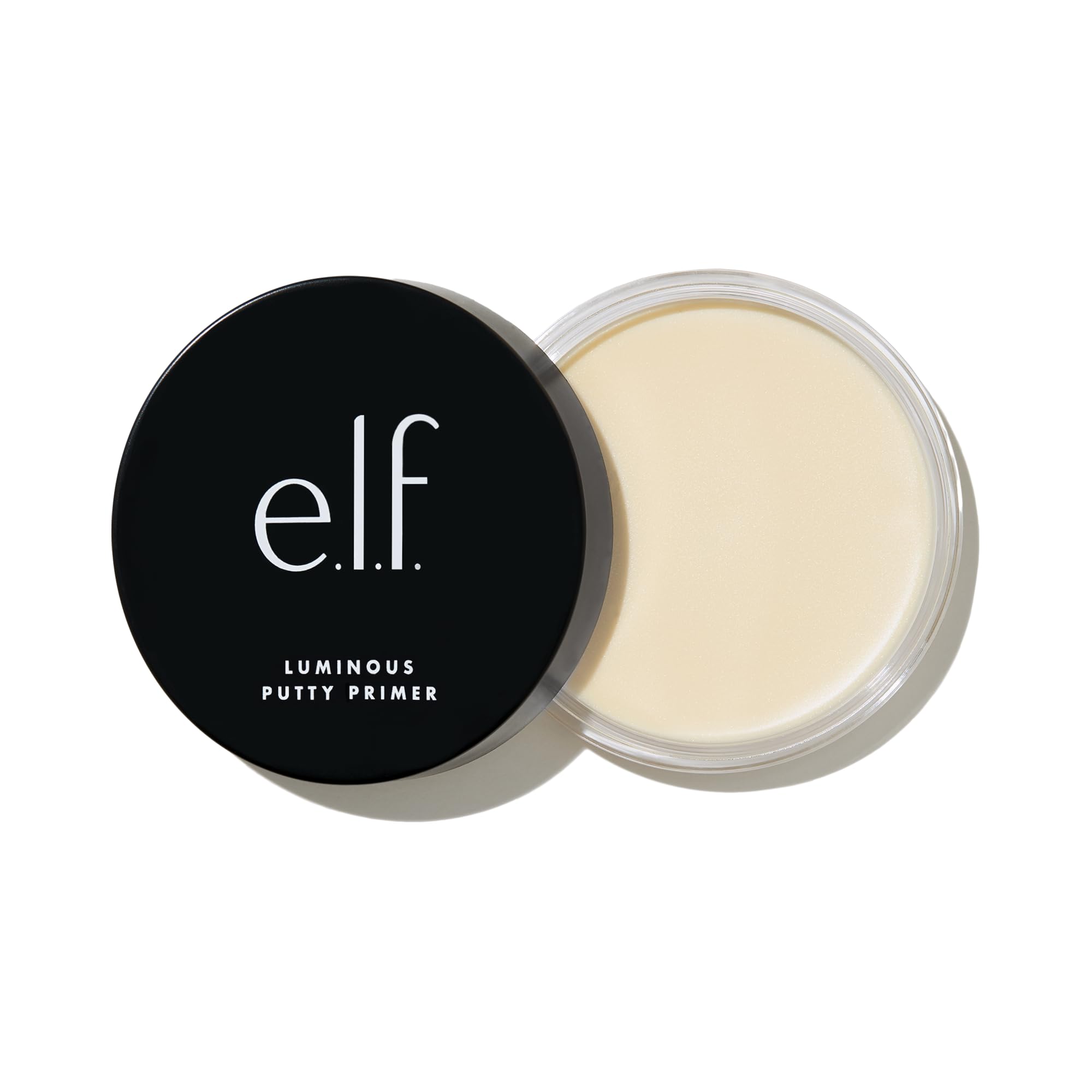 e.l.f. Luminous Putty Primer - Skin Perfecting, Lightweight & Hydrating Face Primer with Hyaluronic Acid & Vegan Collagen - Smooth, Silky & Long-Lasting Makeup Base for a Radiant Glow - Perfect for Daily Wear & Special Occasions (0.74 Oz)