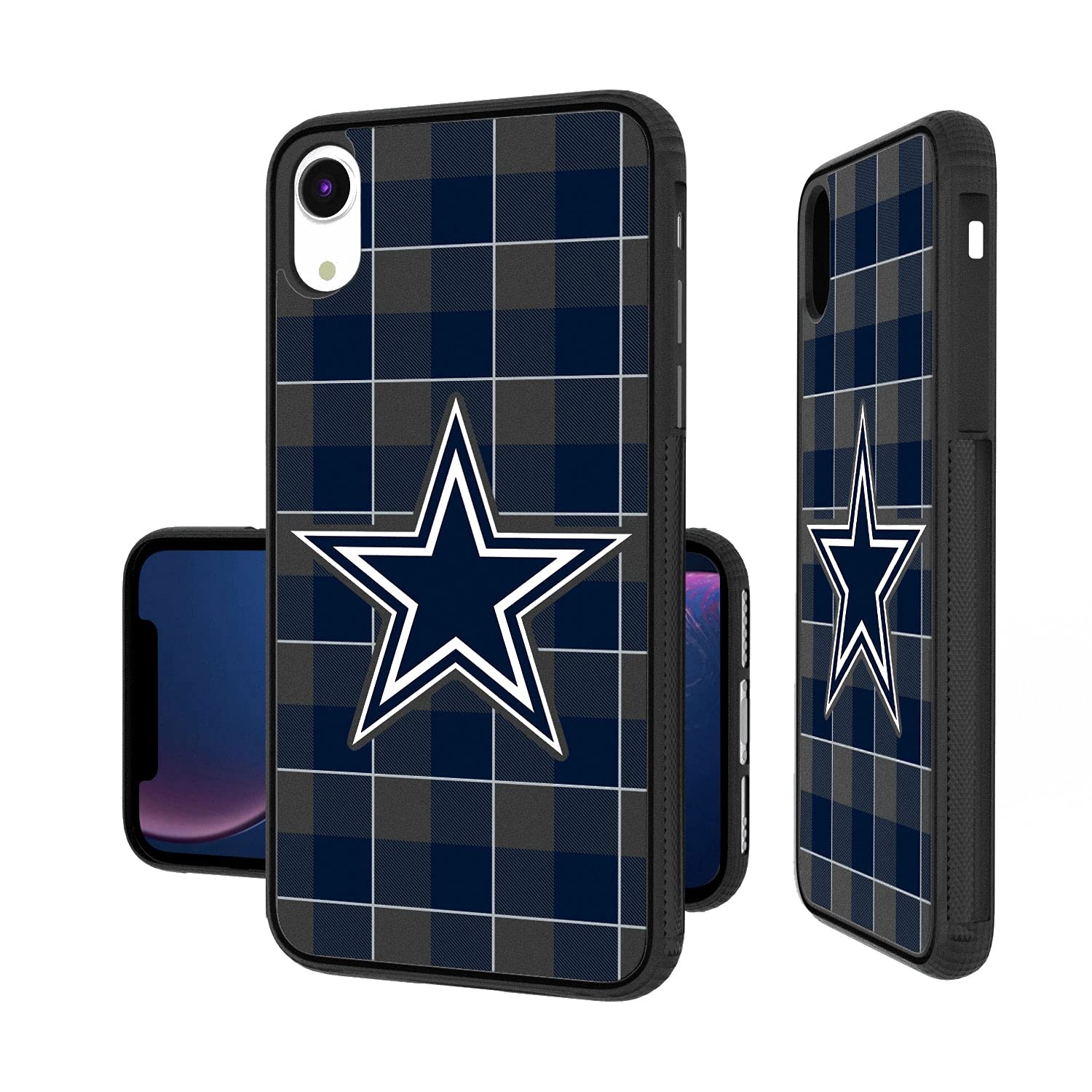 NFL iPhone Plaid Design Bumper Case - Protective Phone Cover for Football Fans | Perfect for Game Day & Team Spirit