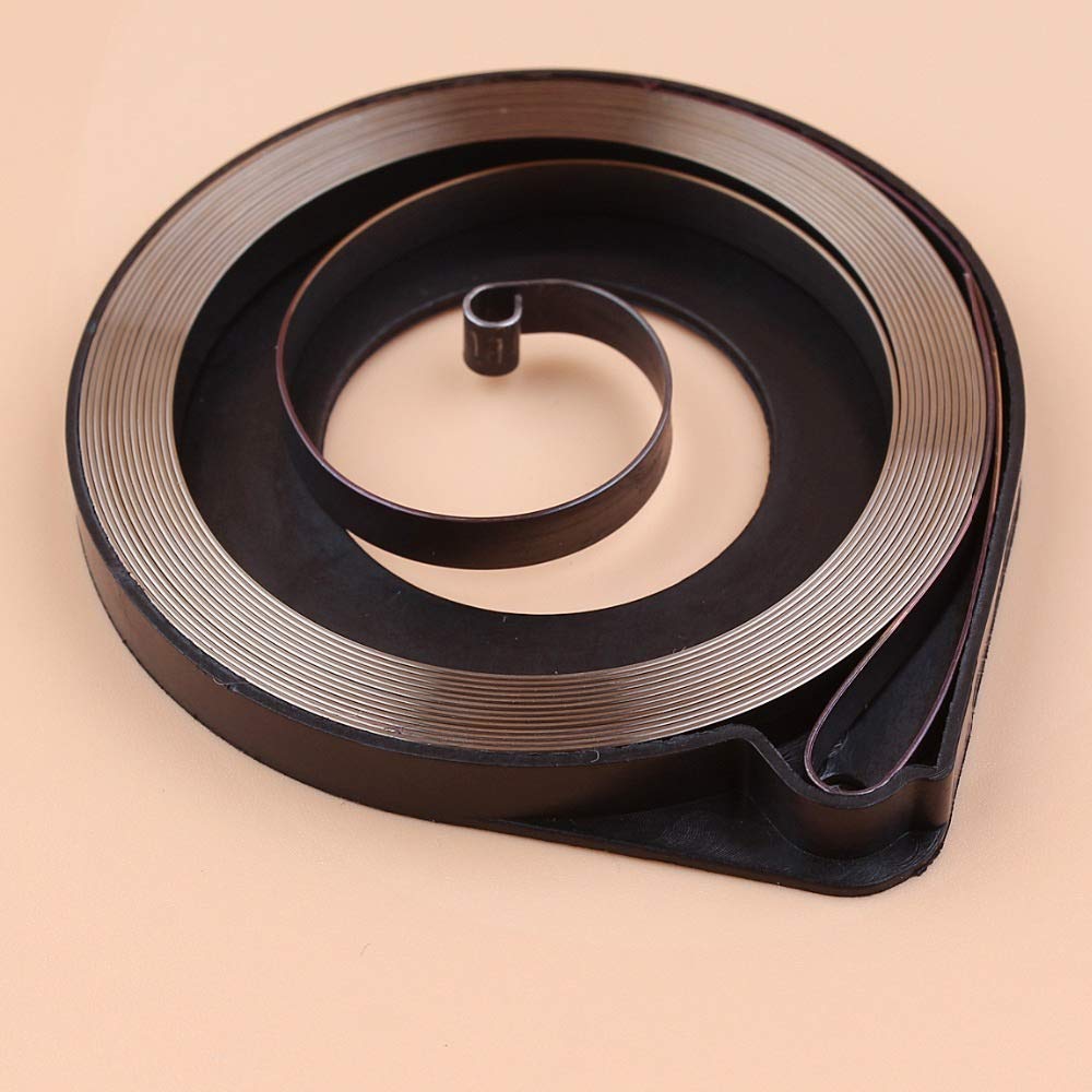 Husqvarna 50 51 55 49 45 41 40 39 39R Chainsaw Recoil Starter Spring Replacement Part - Compatible with Various Chainsaw Models for Forestry, Landscaping & DIY Wood Cutting Projects
