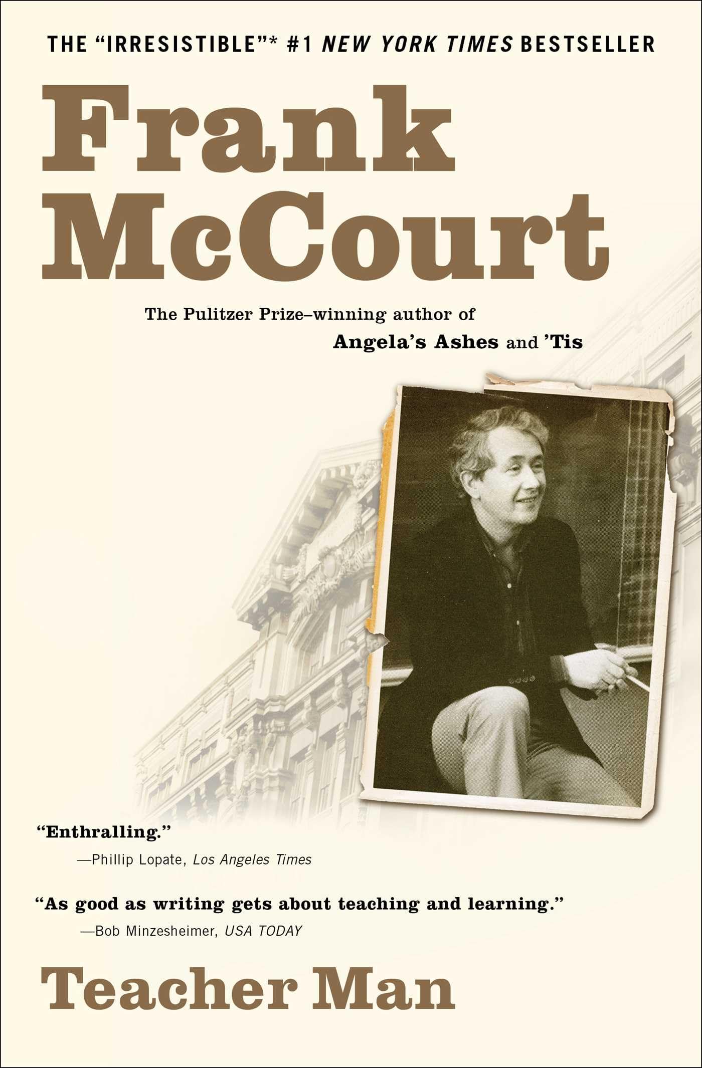 Teacher Man: A Memoir by Frank McCourt - Inspiring True Story of an Educator's Journey | Perfect for Book Clubs, Teacher Appreciation Gifts & Memoir Lovers
