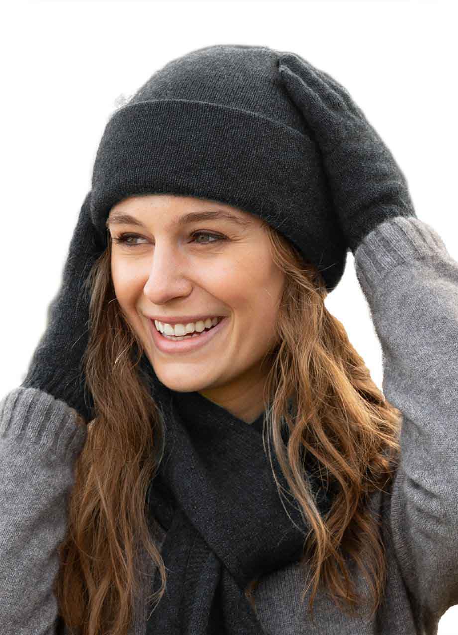 Premium Merino Wool & Possum Fur Beanie - Soft, Warm Winter Hat for Men & Women - Perfect for Skiing, Hiking & Outdoor Adventures