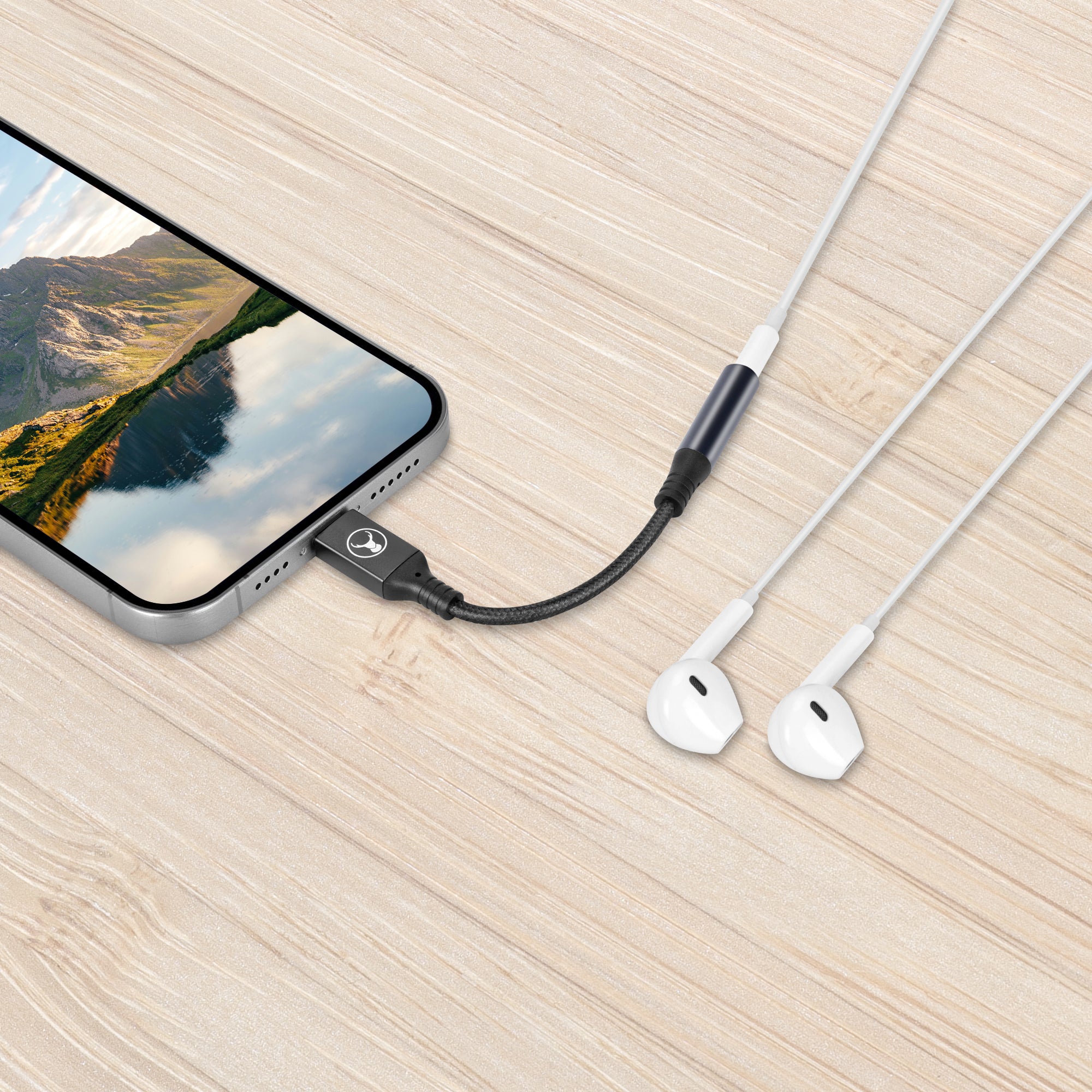 Bonelk USB C to 3.5mm Headphone Jack Adapter - Durable Audio Dongle for iPhone 15/14/13, Samsung Galaxy, iPad Pro - High Quality 3.5mm Aux Cable Converter (Black) | Perfect for Travel, Commuting & Home Entertainment