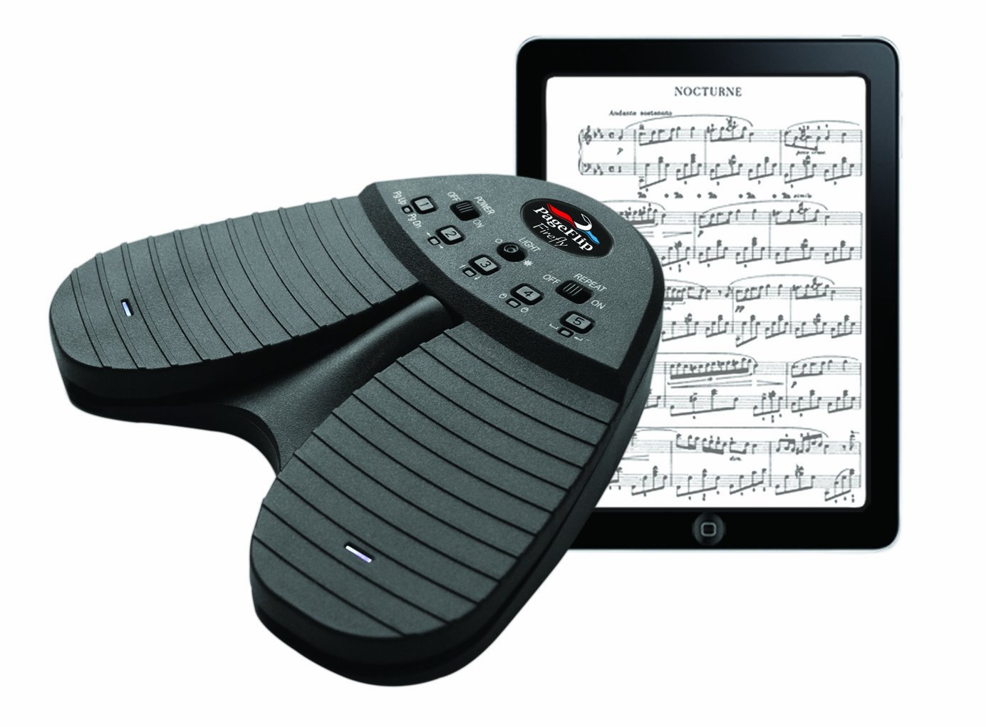 Premium Bluetooth/USB Page Turner Pedal for Musicians - Hands-Free Sheet Music Control for Piano, Guitar & Performances - Perfect for Live Shows, Practice & Recording Sessions
