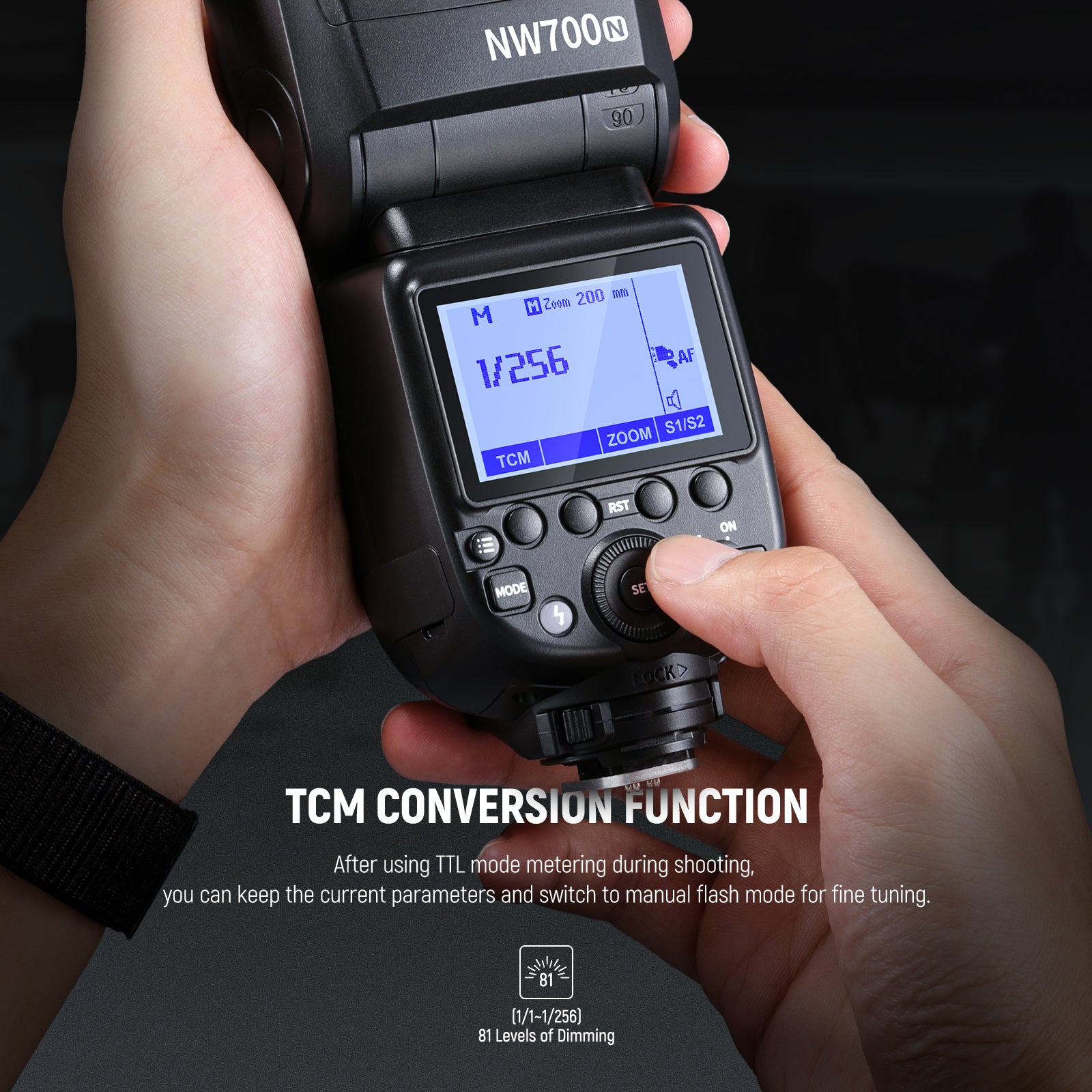 NEEWER NW700 TTL Flash Speedlite for Canon Nikon Sony DSLR Cameras - Professional Photography Lighting for Portraits, Events & Studio Shoots