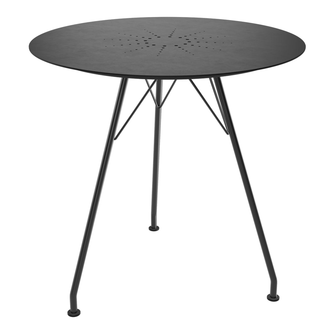 Outdoor Cafe Table - Weather-Resistant Round Bistro Table for Patio, Garden, and Restaurant Use - Perfect for Dining, Relaxing, and Entertaining Outdoors