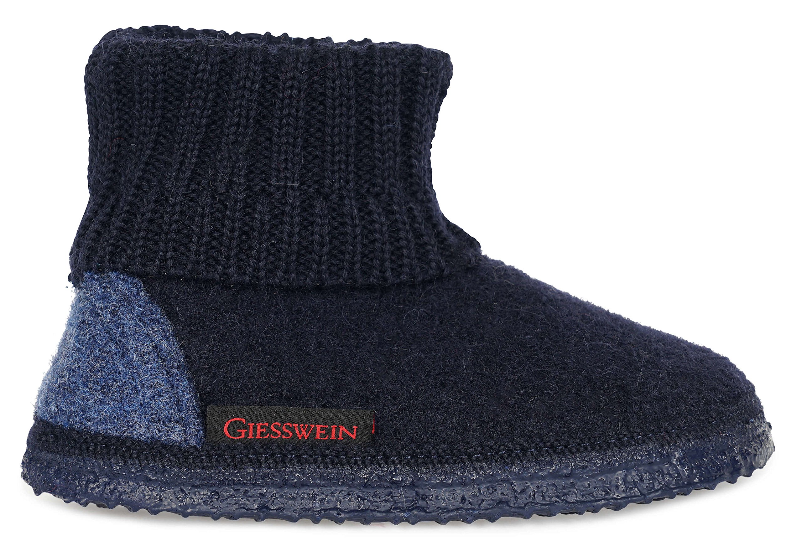 Giesswein Unisex Kids' High Slippers - Warm & Comfortable House Shoes for Boys and Girls - Perfect for Indoor Wear, Playtime & Cozy Home Relaxation