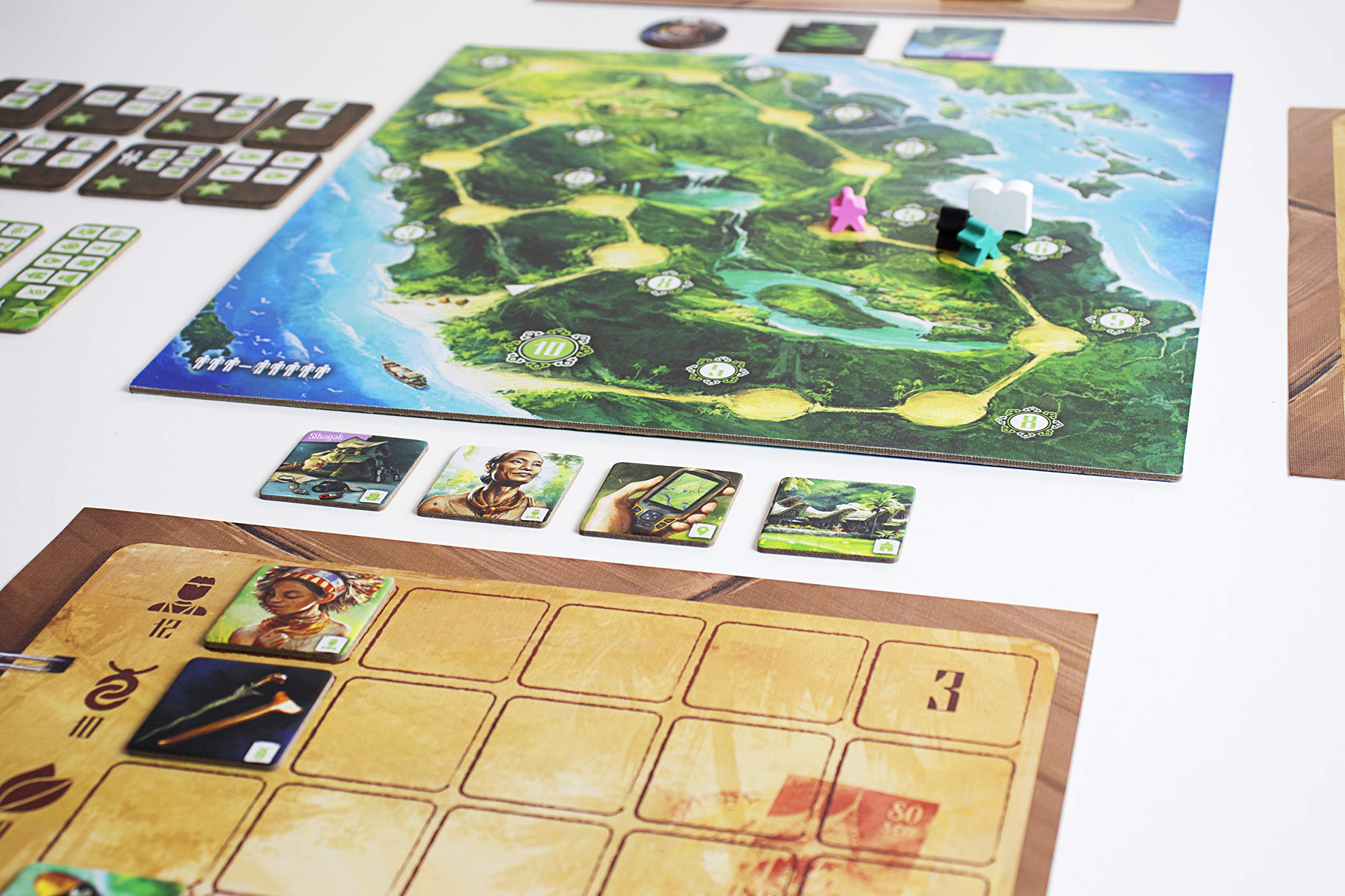 Sumatra Adventure Board Game - Strategic Exploration Game for Families & Kids Ages 8+ | 2-5 Players | 45 Min Playtime | Ludonova | Perfect for Family Game Nights & Strategy Game Enthusiasts