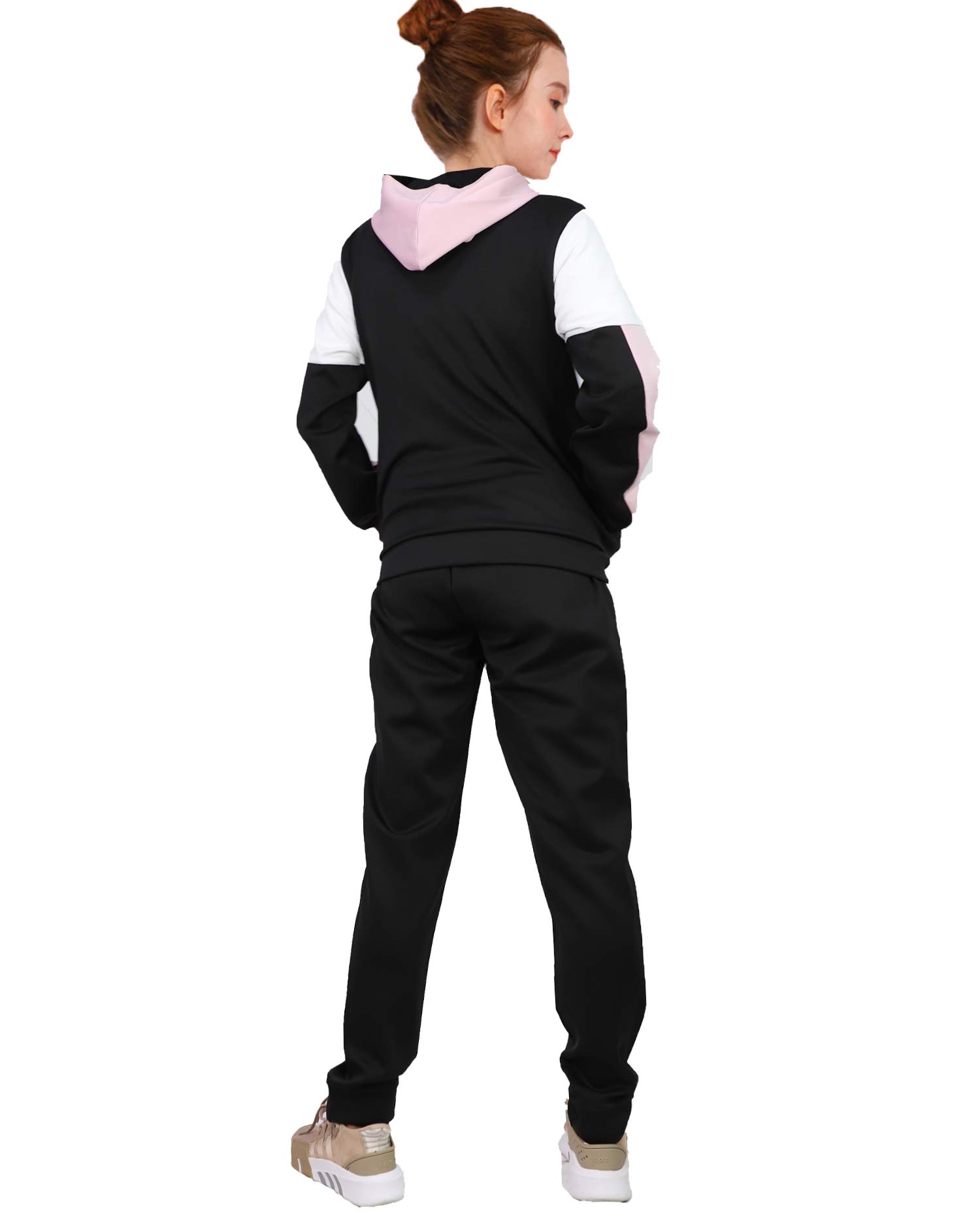 Women's Casual 2-Piece Track Suit Set - Comfortable Sweatpants & Hoodie Outfit for Gym, Running, Yoga & Lounge Wear