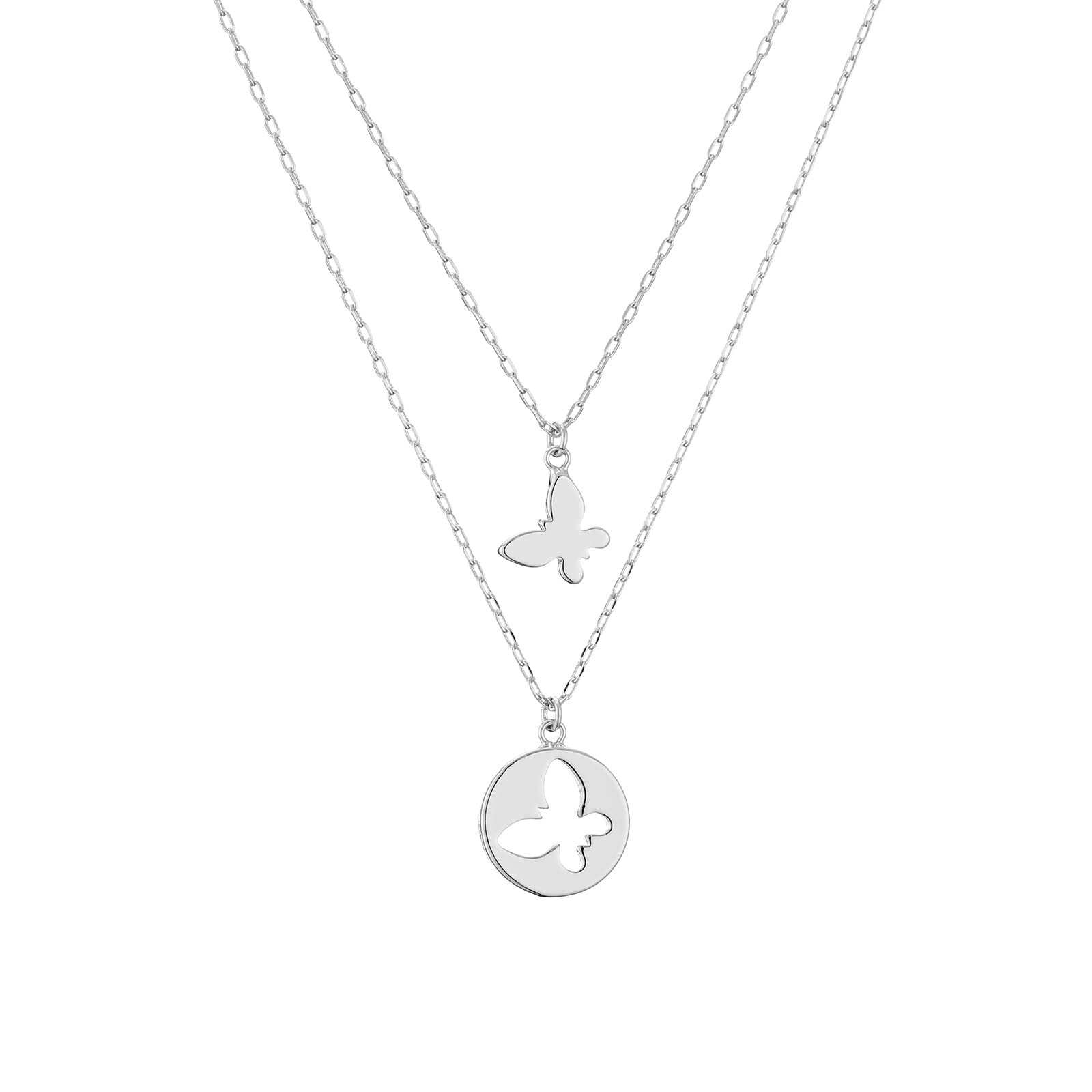 HEYu Mother Daughter Matching Elephant Necklaces Set - 2 Piece Brass Jewelry for Women, Best Mom Daughter Gift for Mother's Day, Graduation, Birthday | Perfect for Family Bonding, Special Occasions & Everyday Wear