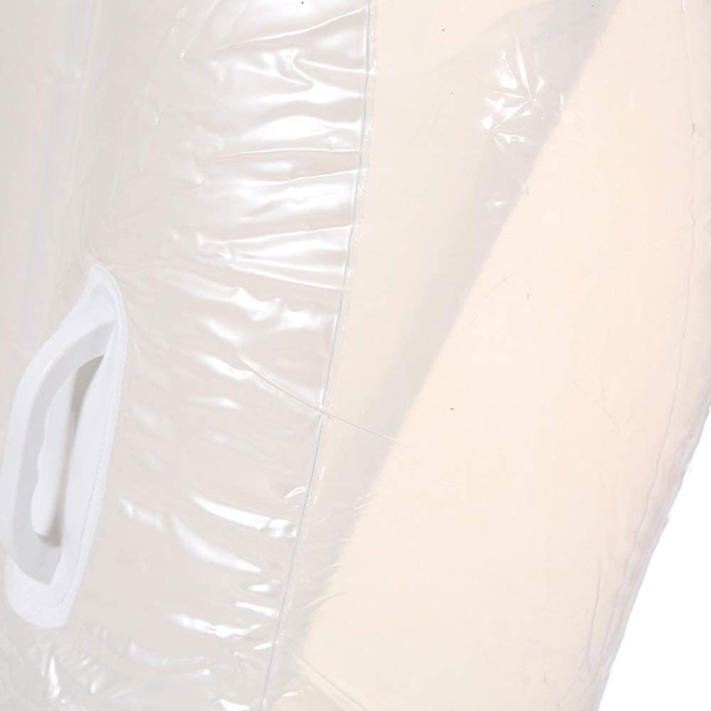 Inflatable PVC Water Floating Bed - Swimming Ring Air Mattress with Pearl Design for Pool, Lake & Beach Relaxation | Perfect for Sunbathing, Lounging & Water Play