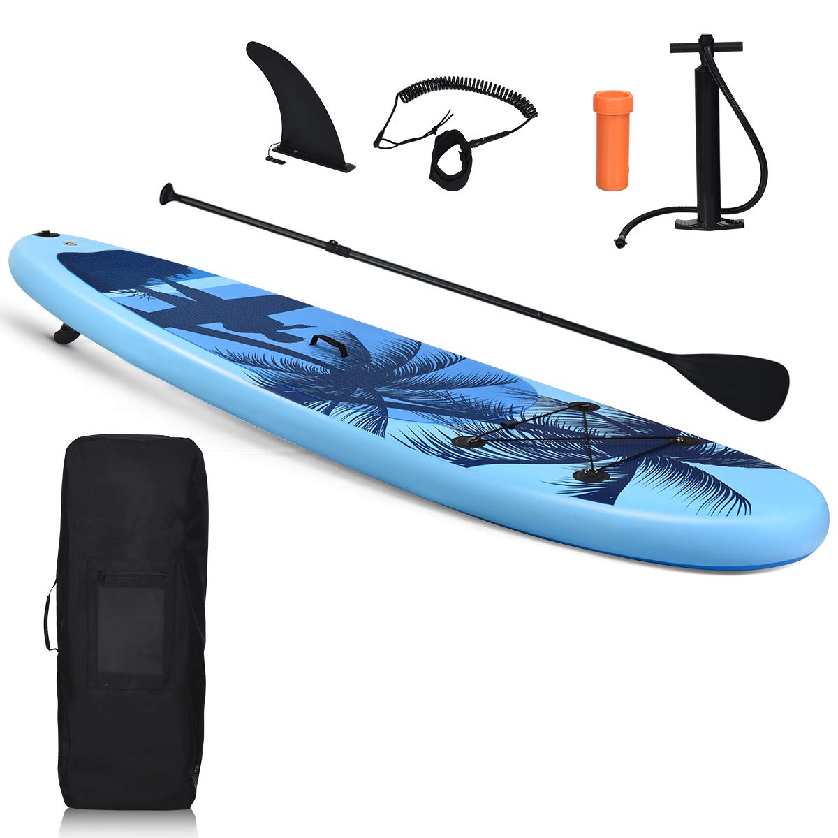 GYMAX Inflatable Stand Up Paddle Board 9.8'/10'/11' x 6