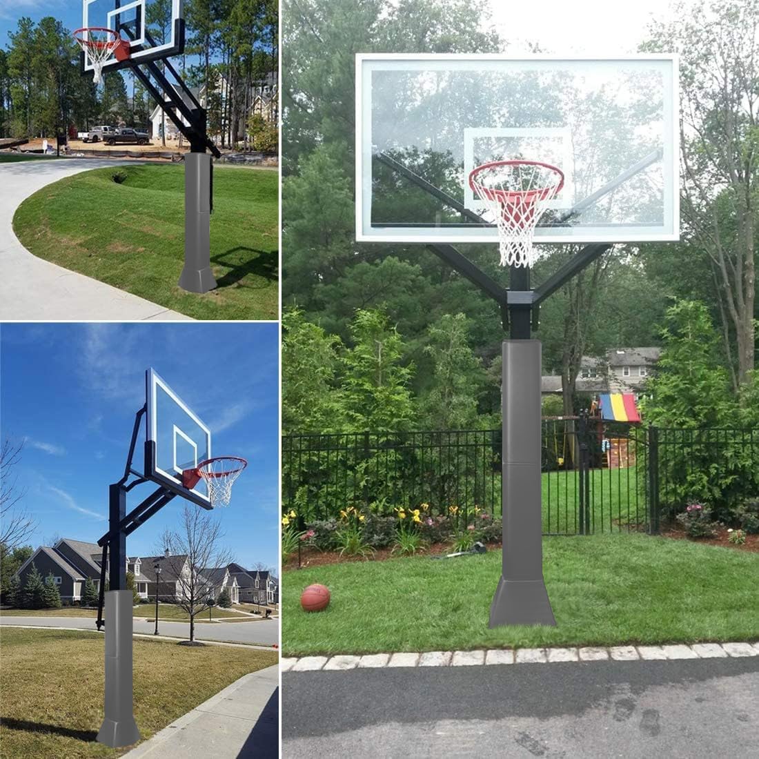 Katop Square Basketball Pole Pad - Heavy Duty 5