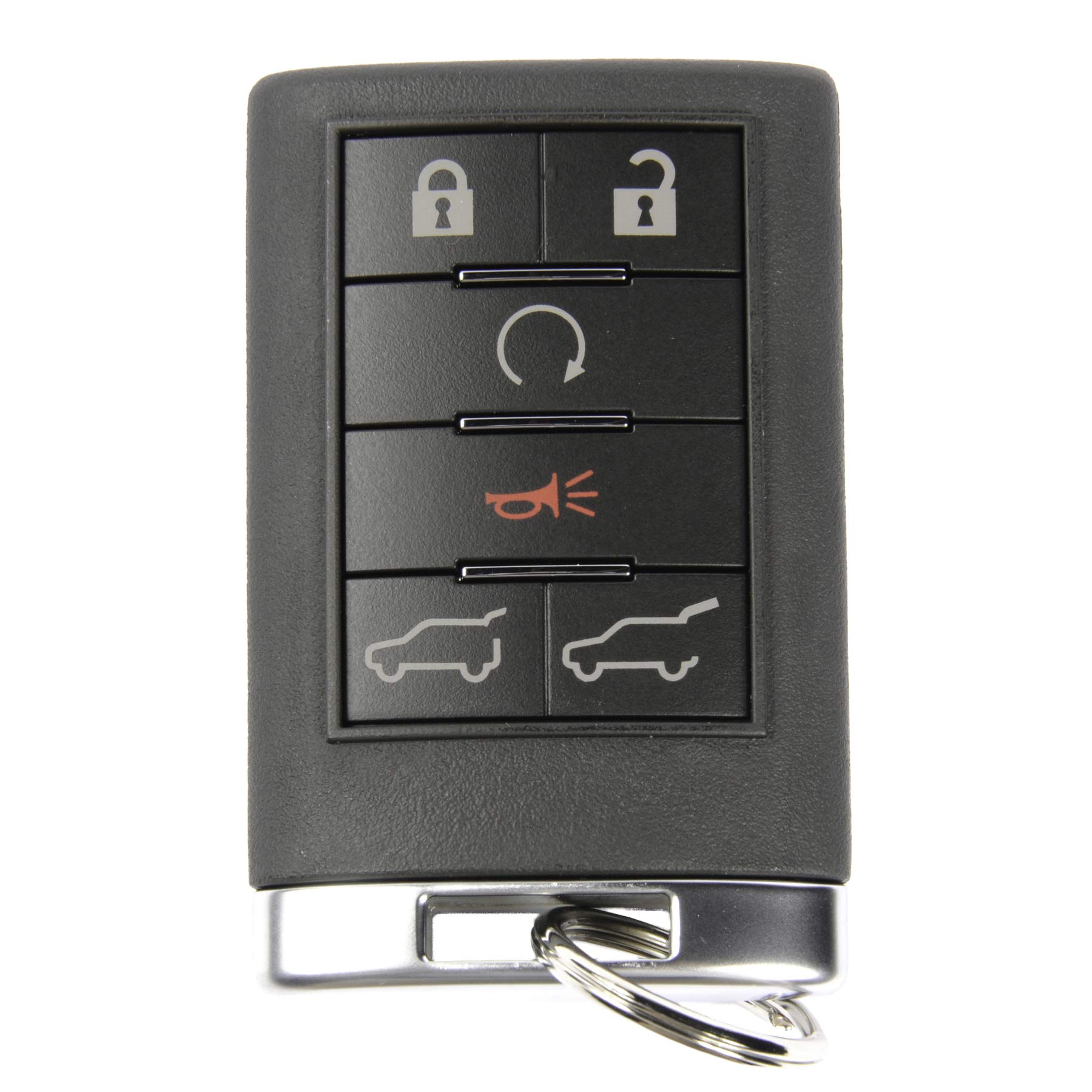 Genuine GM 22756466 6-Button Keyless Entry Remote Key Fob Replacement for Chevy, Buick, GMC, Cadillac - Perfect for Vehicle Security & Convenient Access