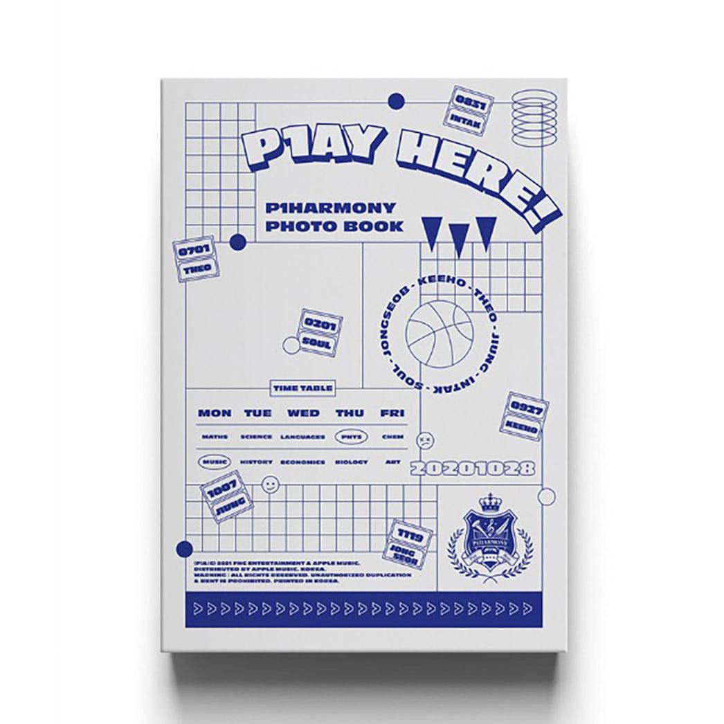 P1HARMONY 'P1AY HERE!' Official Photo Book | K-Pop Merchandise | Exclusive Photoshoot & Behind-the-Scenes | Perfect for Fans, Collectors, and K-Pop Enthusiasts | Great Gift for Birthdays, Anniversaries, and Special Occasions