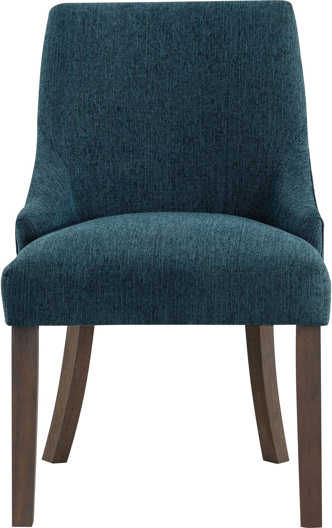 Office Star Leona Dining Chair Set of 2 - Modern Kitchen & Dining Room Chairs with Padded Seat - Perfect for Home, Office, Restaurant & Cafe Use