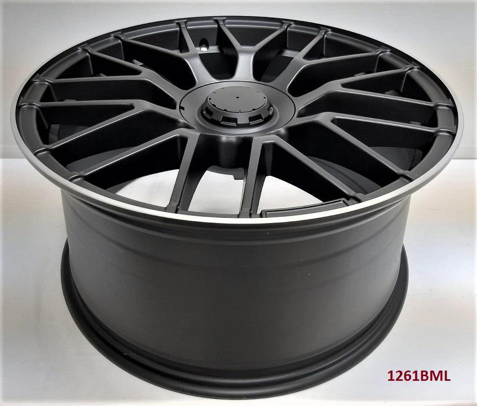 18 Inch Alloy Wheels for Mercedes C300 Luxury Sedan (2015-Present) - 18x8 & 18x9 5x112 Bolt Pattern - Premium Replacement Rims for Enhanced Style & Performance - Perfect for City Driving & Luxury Upgrades