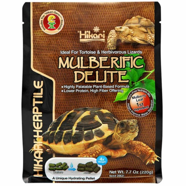 Hikari Mulberific Delite Fish Food - Premium Tropical & Marine Fish Pellets for Enhanced Color & Growth - Ideal for Aquariums, Ponds & Fish Tanks