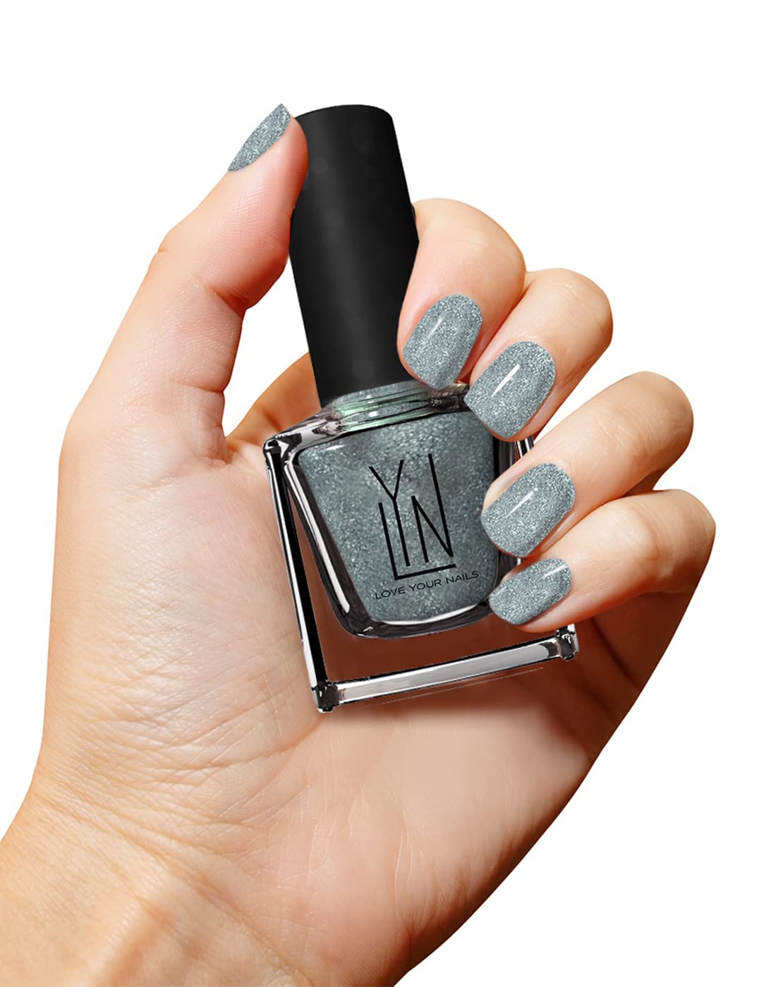 LYN Live Your Now Long Lasting Metallic Nail Polish - Vegan, Toxin-Free, Quick Dry Chrome Nail Paint (12ml) - Perfect for Salon, Home Manicures & Party Nail Art