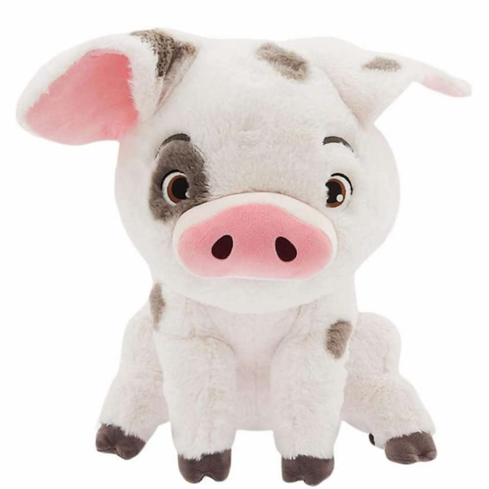 Cromissi Cute Soft White Pua Pig Plush Doll - 8in Stuffed Animal Toy for Kids & Adults | Perfect Christmas Gift, Birthday Present & Home Decor