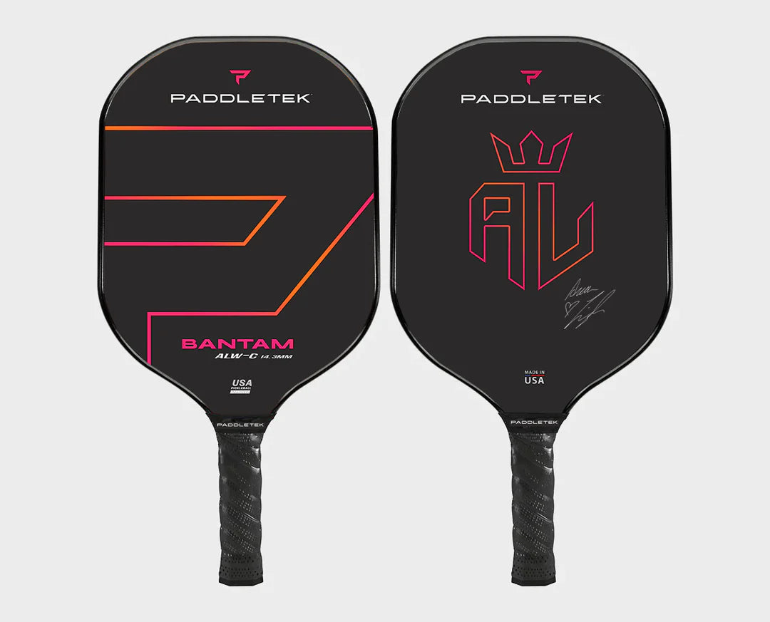 Paddletek BANTAM ALW C 14.3 Pickleball Paddle - Lightweight Carbon Fiber Pickleball Racket for Women & Men - Perfect for Outdoor & Indoor Court Play, Tournaments & Recreational Games