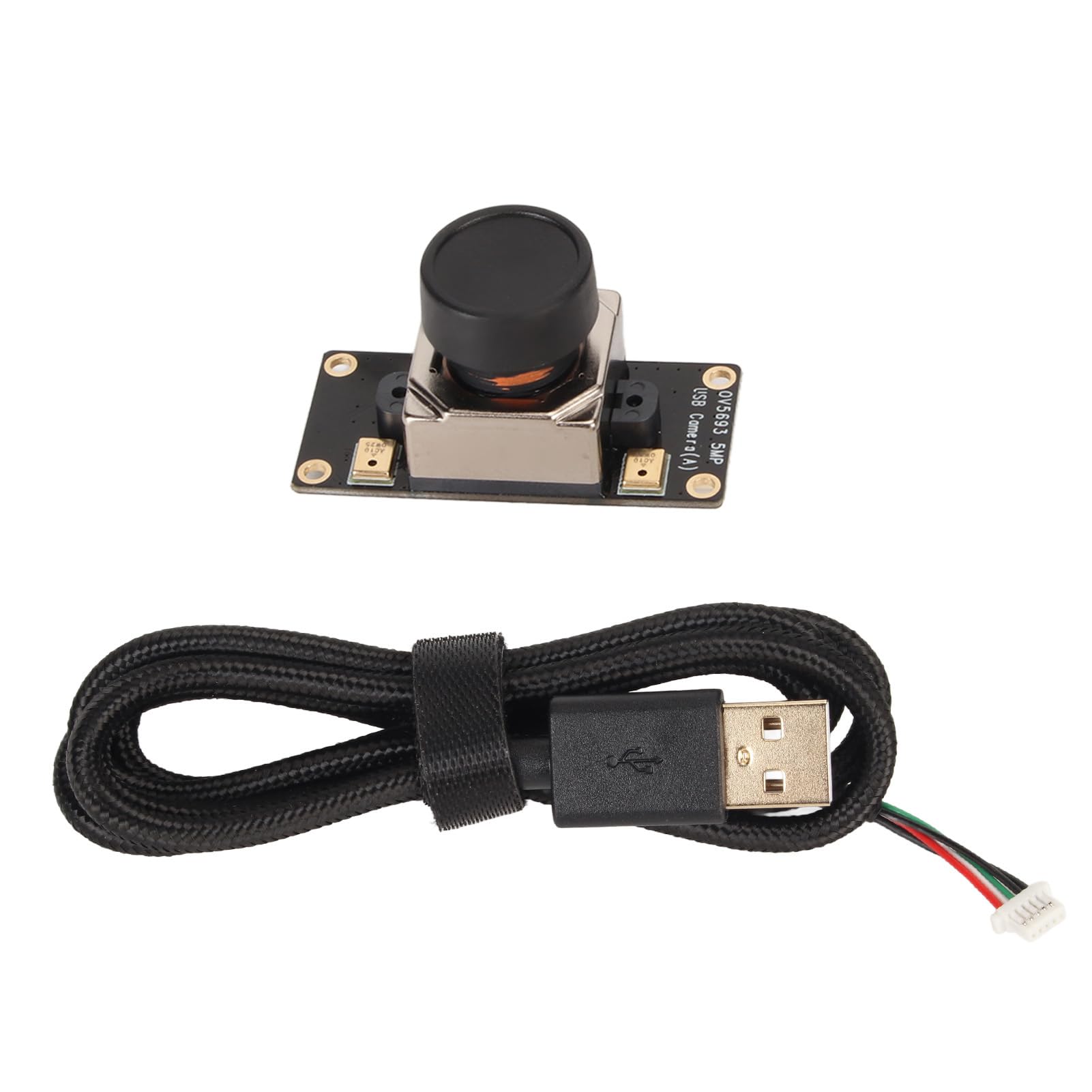 5MP USB 2.0 Webcam for Computer - OV5693 Camera Module with Wide FOV | HD Video Recording for Security Systems, Video Conferencing & Portable Monitoring (Windows/Mac Compatible) - Perfect for Home Office, Online Classes & Surveillance