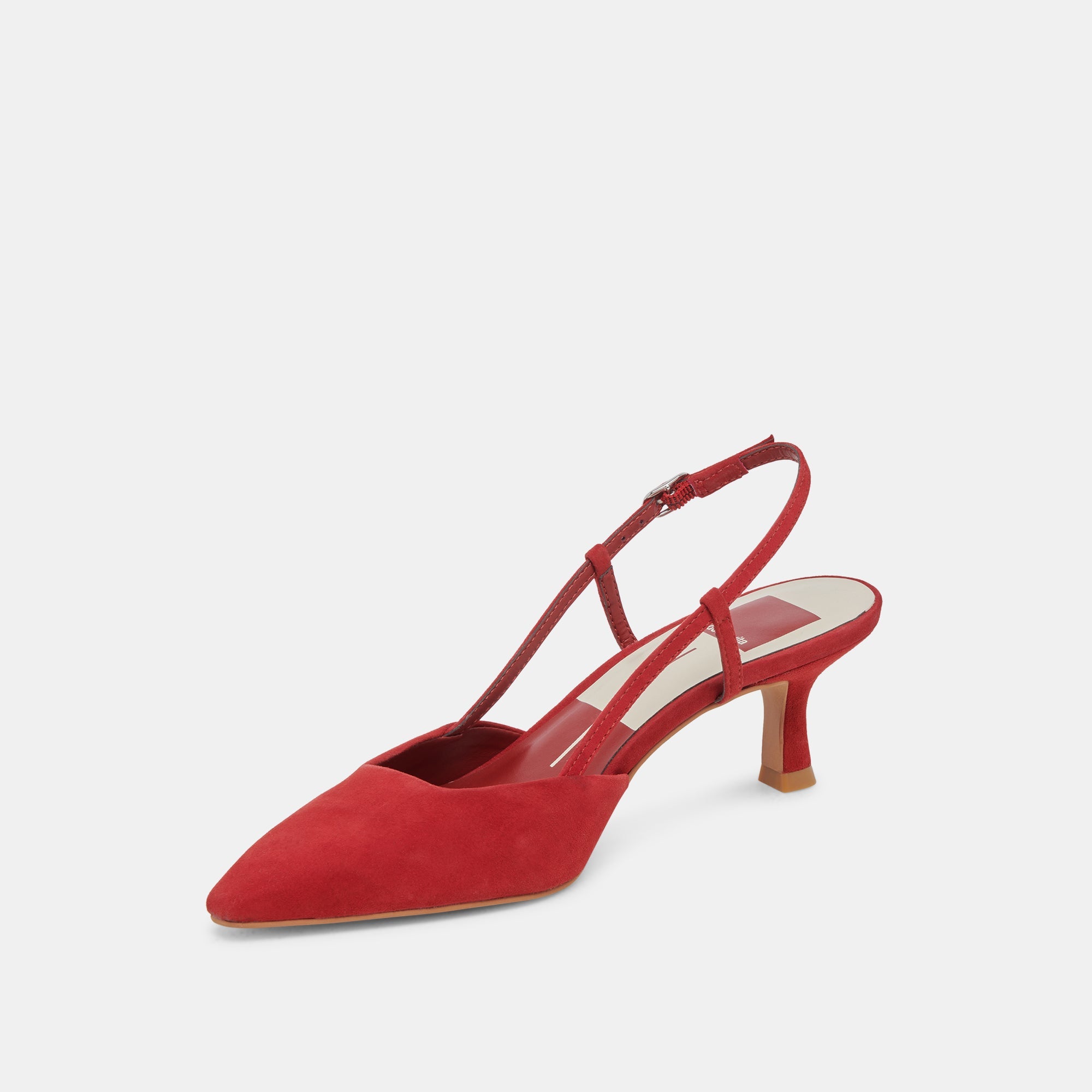ODELA Women's High Heels - Crimson Suede Pumps for Party, Wedding & Evening Wear | Comfortable Stiletto Heels for Women | Fashionable Dress Shoes for Special Occasions