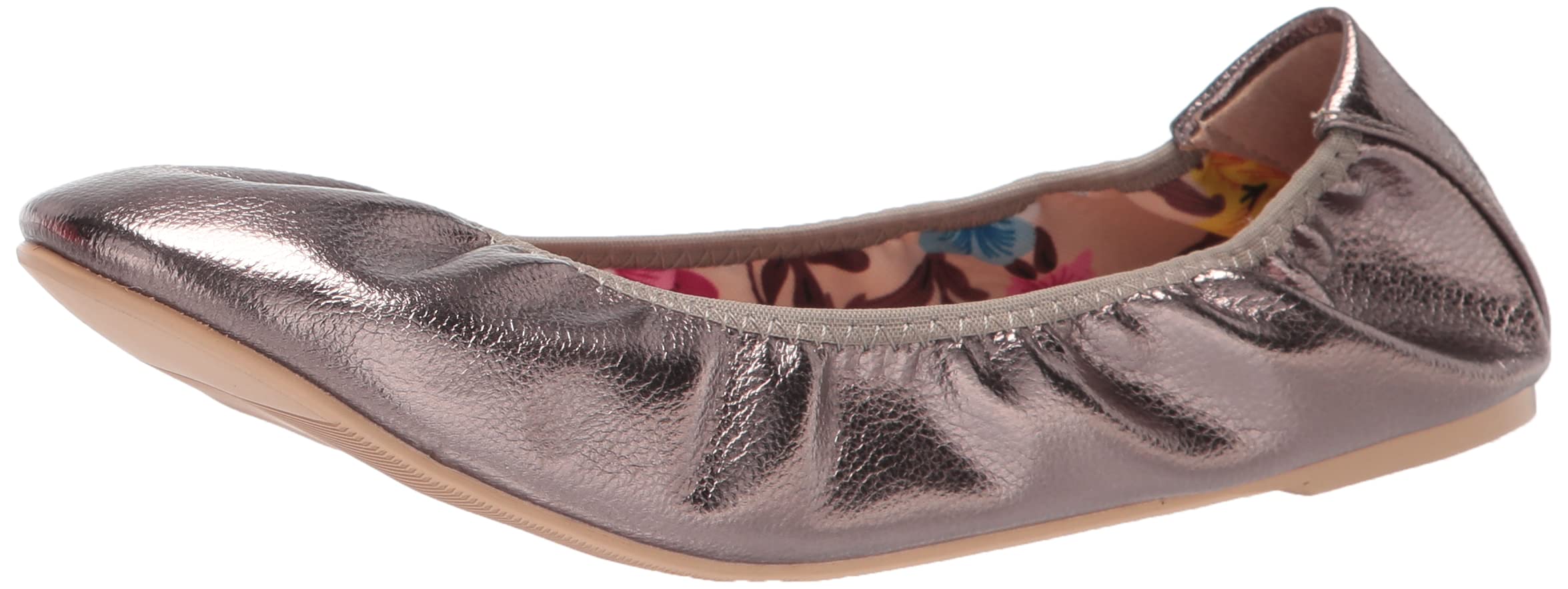 Journee Collection Women's Comfortable Ballet Flats - Lightweight Slip-On Shoes for Work, Travel & Everyday Wear