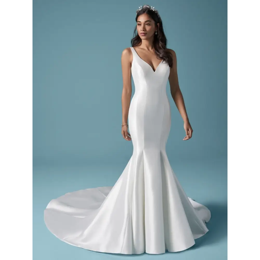 Nadia by Maggie Sottero Wedding Dress - Sample Sale | Elegant Lace Bridal Gown for Beach, Church & Formal Weddings