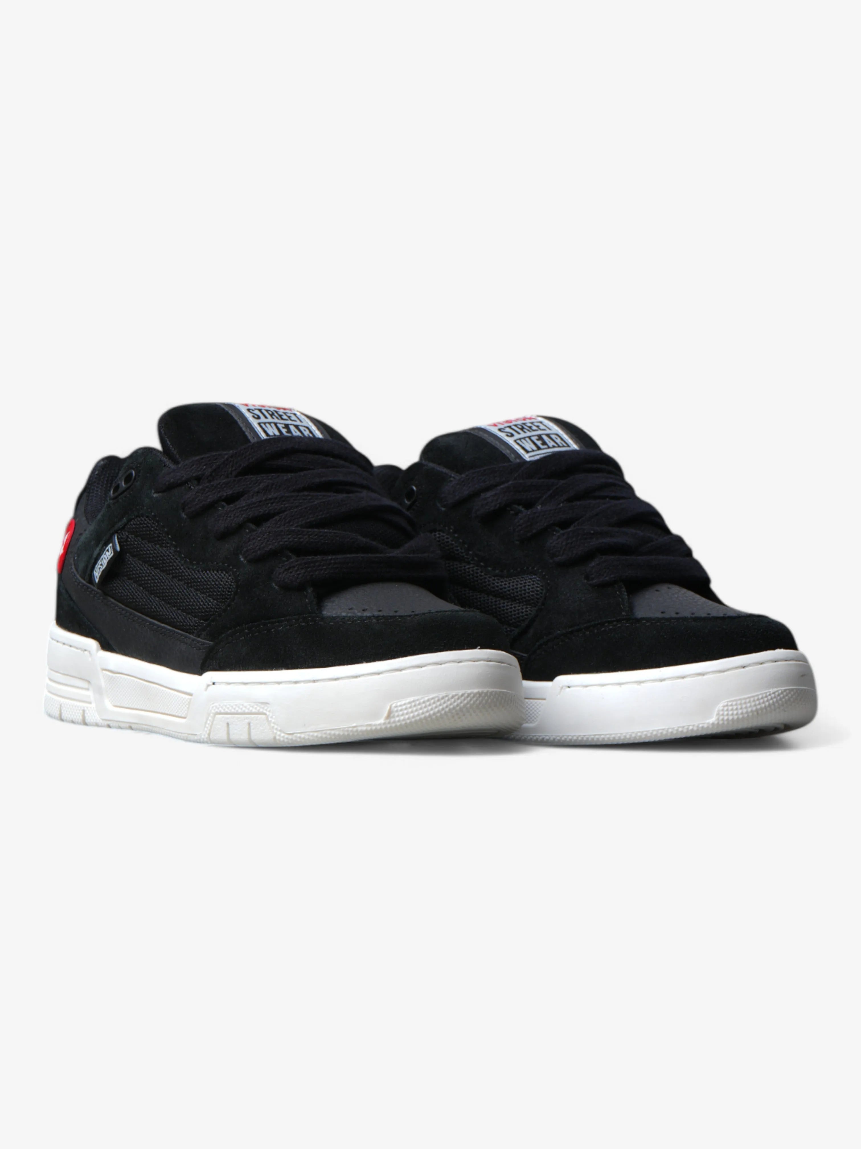 Vision Saavy Black Sneakers - Comfortable & Stylish Casual Shoes for Men & Women - Perfect for Running, Walking, and Everyday Wear