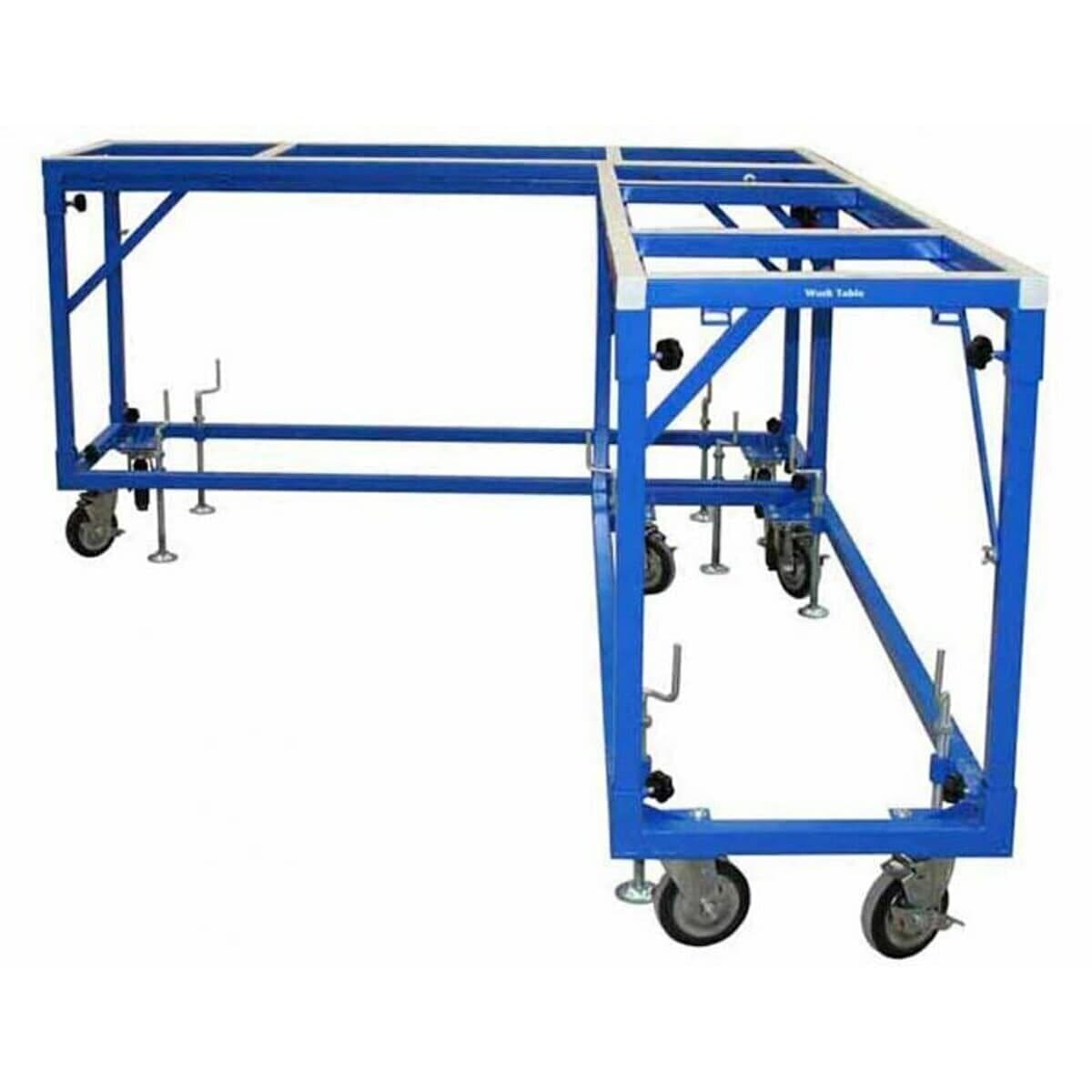 Aardwolf Premium Heavy-Duty Fabrication Workbench - Sturdy Metal Work Table for Welding, Woodworking & DIY Projects in Garage or Workshop