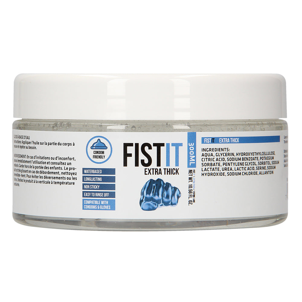 Fist It Extra Thick Water-Based Personal Lubricant - Long Lasting & Hypoallergenic - Perfect for Couples, Massage & Sensual Play