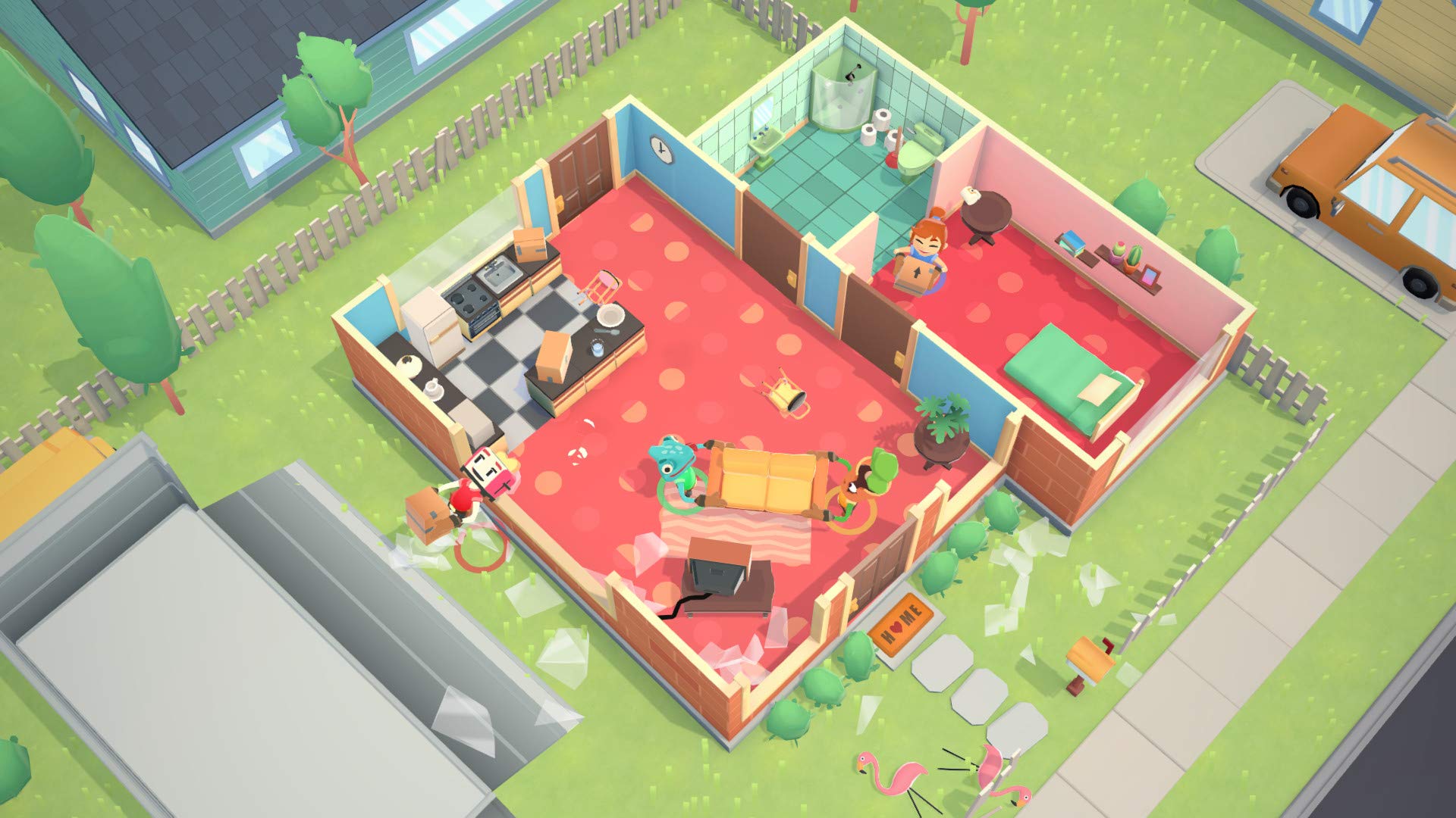 Moving Out - Code in a Box for Nintendo Switch | Digital Download Game | Fun Multiplayer Moving Simulation for Parties & Family Game Nights