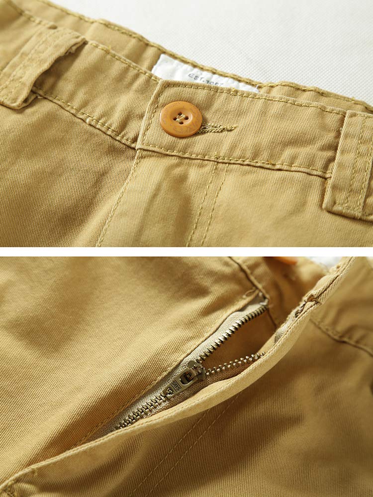 **Men's Cargo Pants - Casual Outdoor Camo Pants with Multi Pockets | Relaxed Fit Work Pants for Hiking, Camping & Everyday Wear**