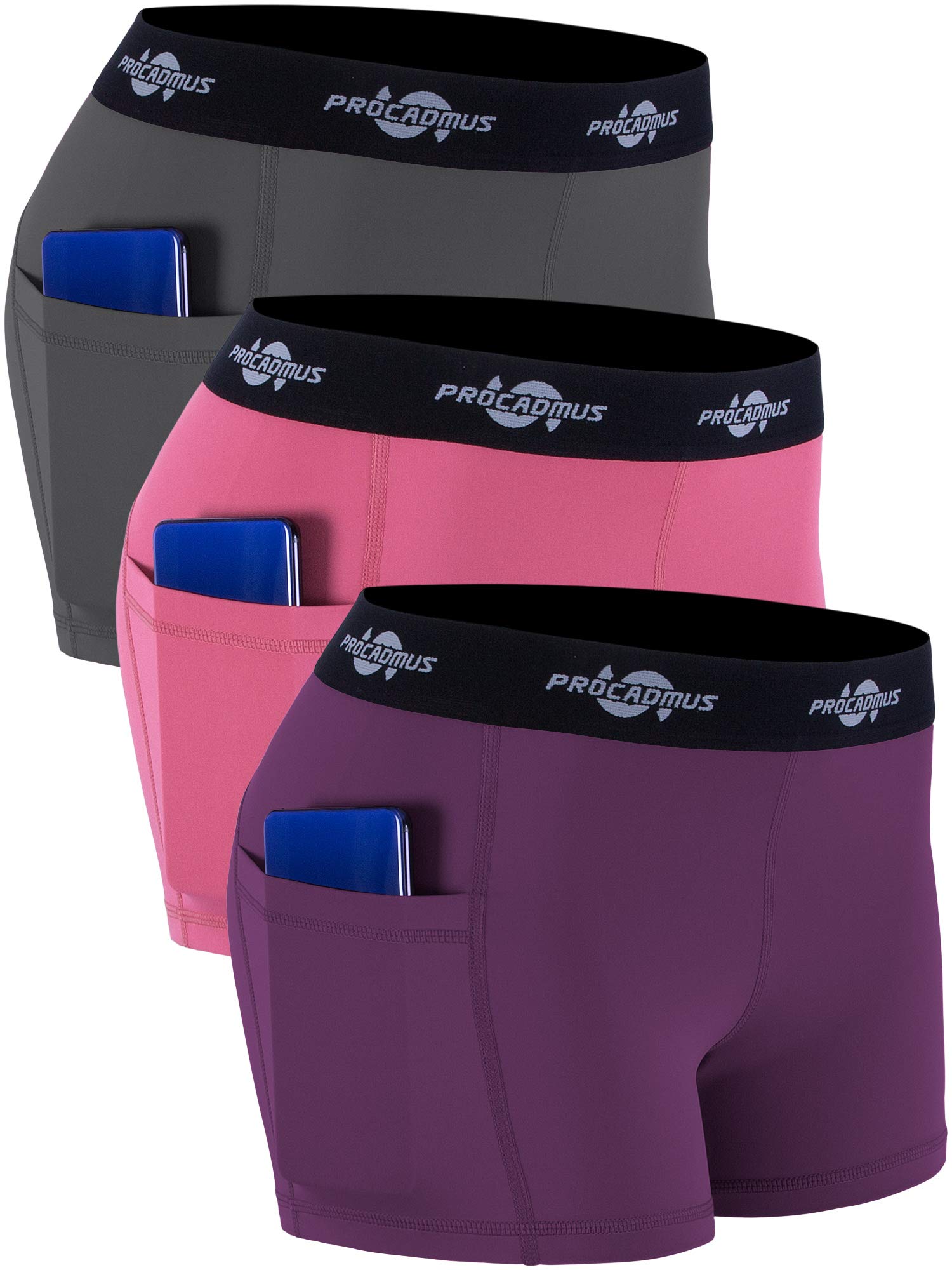 CADMUS Women's Spandex Volleyball Shorts 3