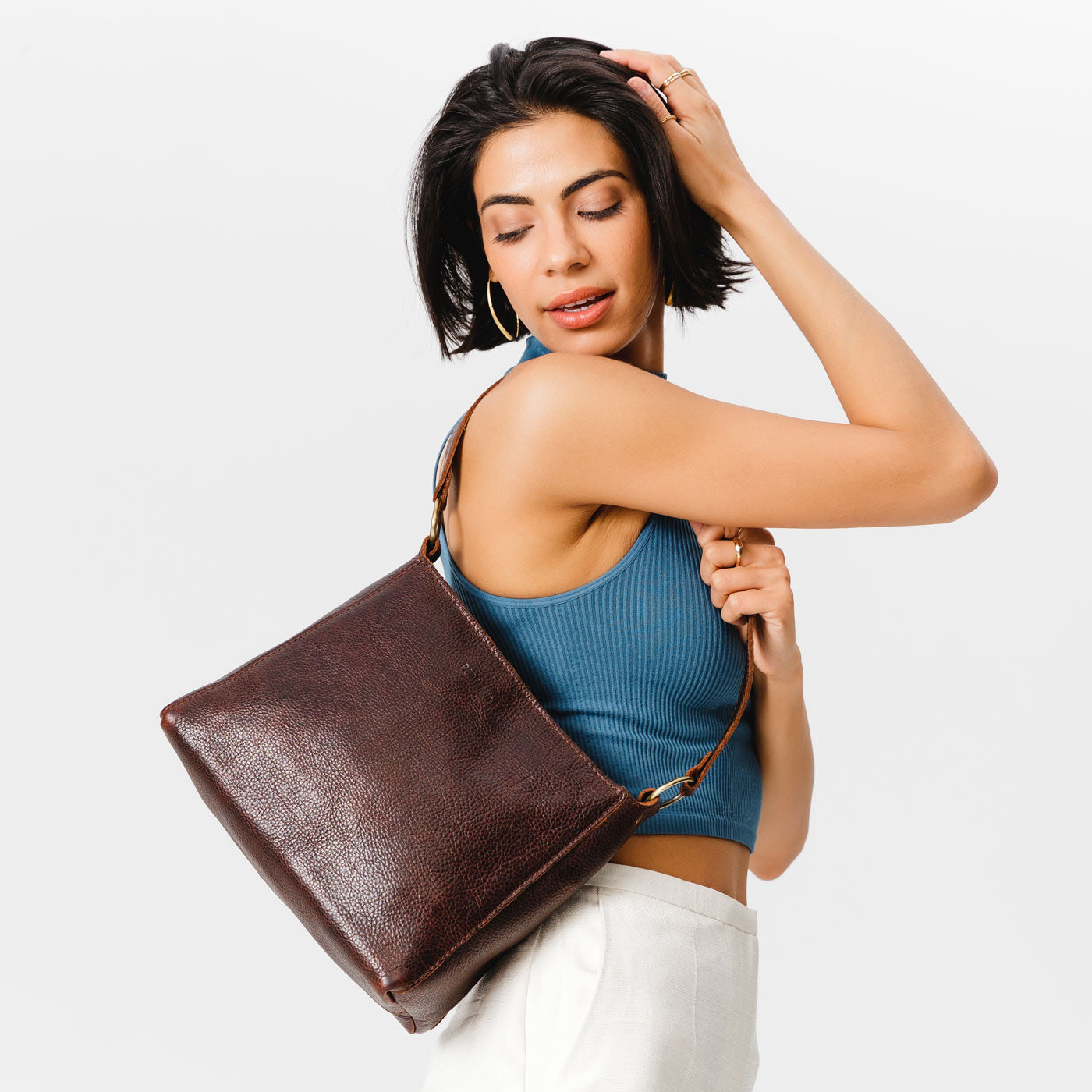 Stylish 'Almost Perfect' Triangle Shoulder Bag for Women - Trendy Crossbody Purse for Daily Use, Travel & Shopping