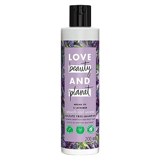 Organic Argan & Lavender Sulfate-Free Shampoo & Conditioner Set - Anti-Frizz Hair Care Combo for Dry, Damaged Hair - Perfect for Daily Use & Salon-Quality Results at Home