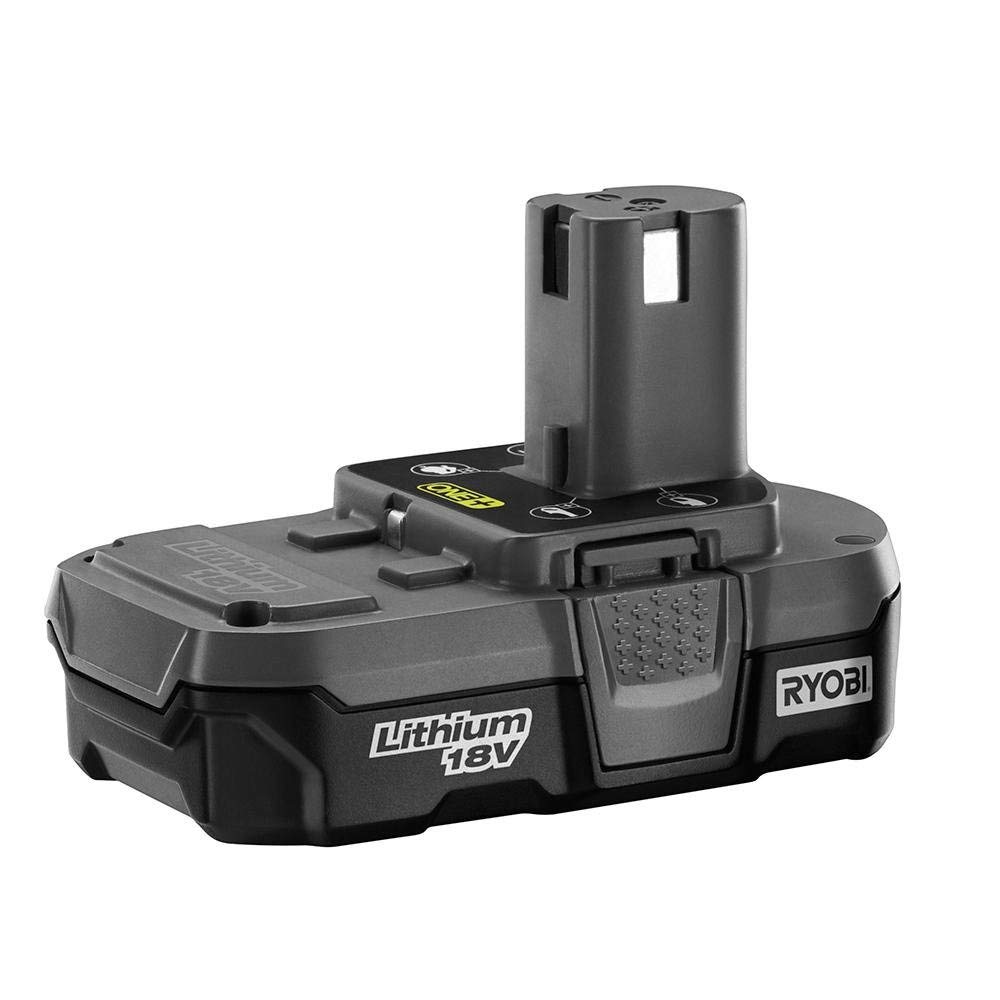 Ryobi 18V Cordless Crown Stapler Kit with Battery & Charger - Bulk Pack (Non-Retail) - Perfect for DIY Home Projects, Woodworking, and Upholstery