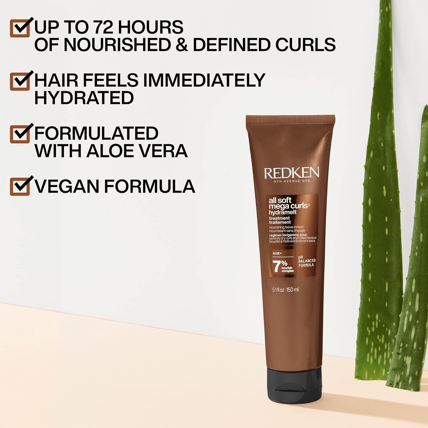 REDKEN All Soft Mega Curls Shampoo, Conditioner & Hair Treatment Set for Extremely Dry Curly & Coily Hair - Deep Nourishing & Softening for Severely Dry Curls - Perfect for Daily Hair Care & Salon-Quality Results at Home
