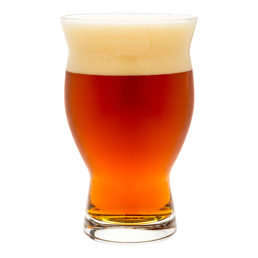 16 oz Craft Beer Pint Glass Set of 12 - Flared Design (3.5