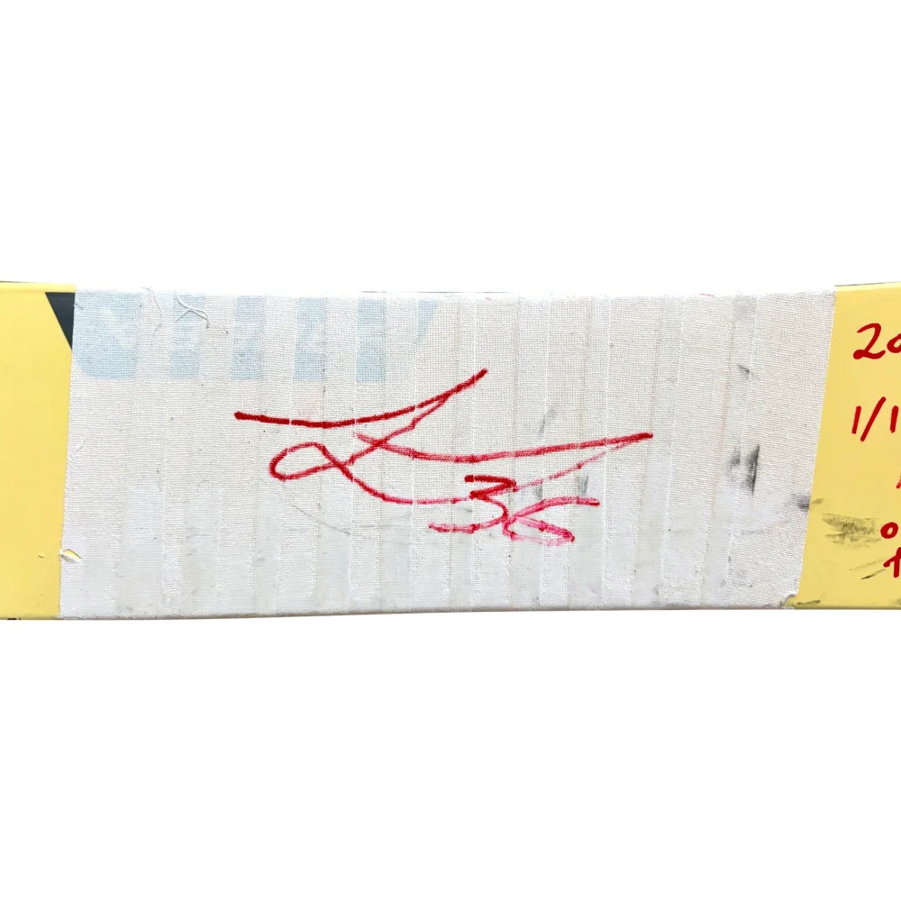 Logan Thompson Autographed 2024 Winter Classic Game Used Hockey Stick - Vegas Golden Knights vs Seattle Kraken - Collectible Memorabilia for NHL Fans & Sports Enthusiasts