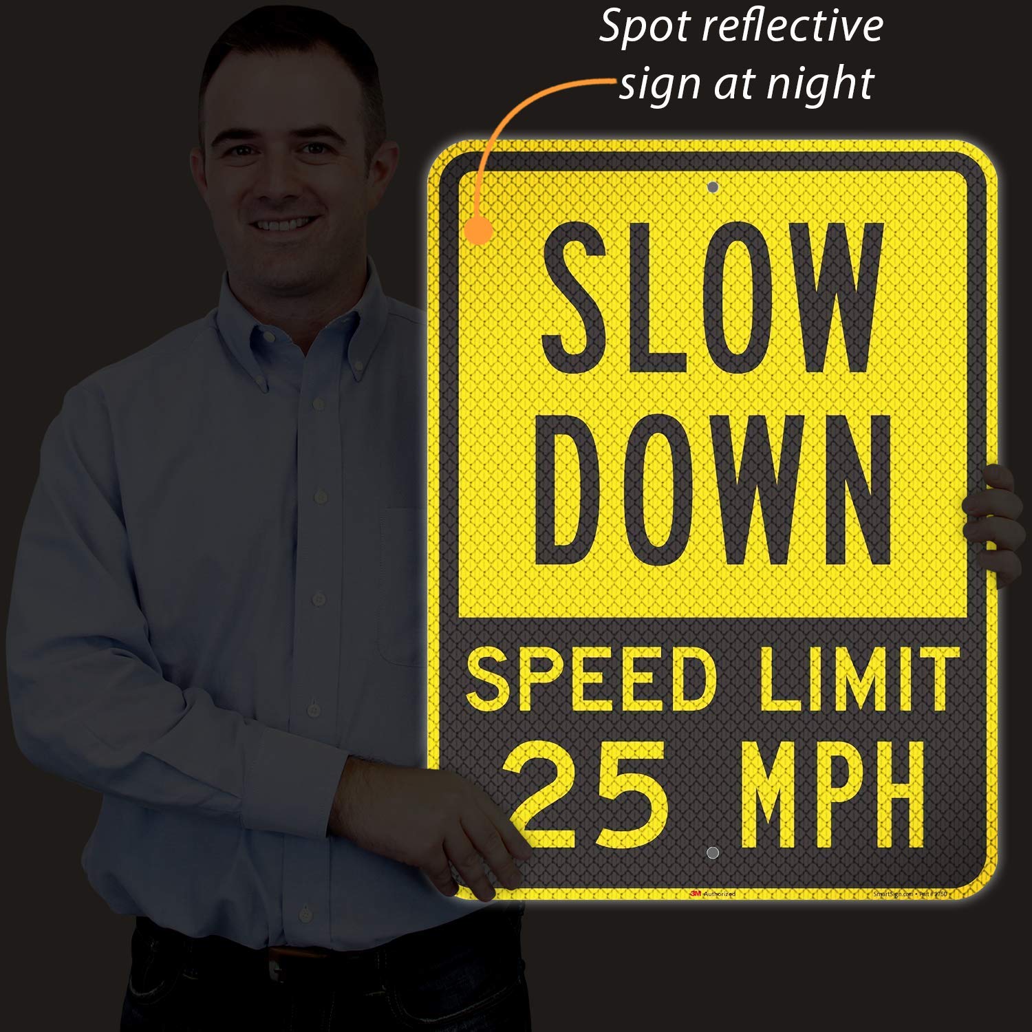Slow Down - Speed Limit 25 MPH