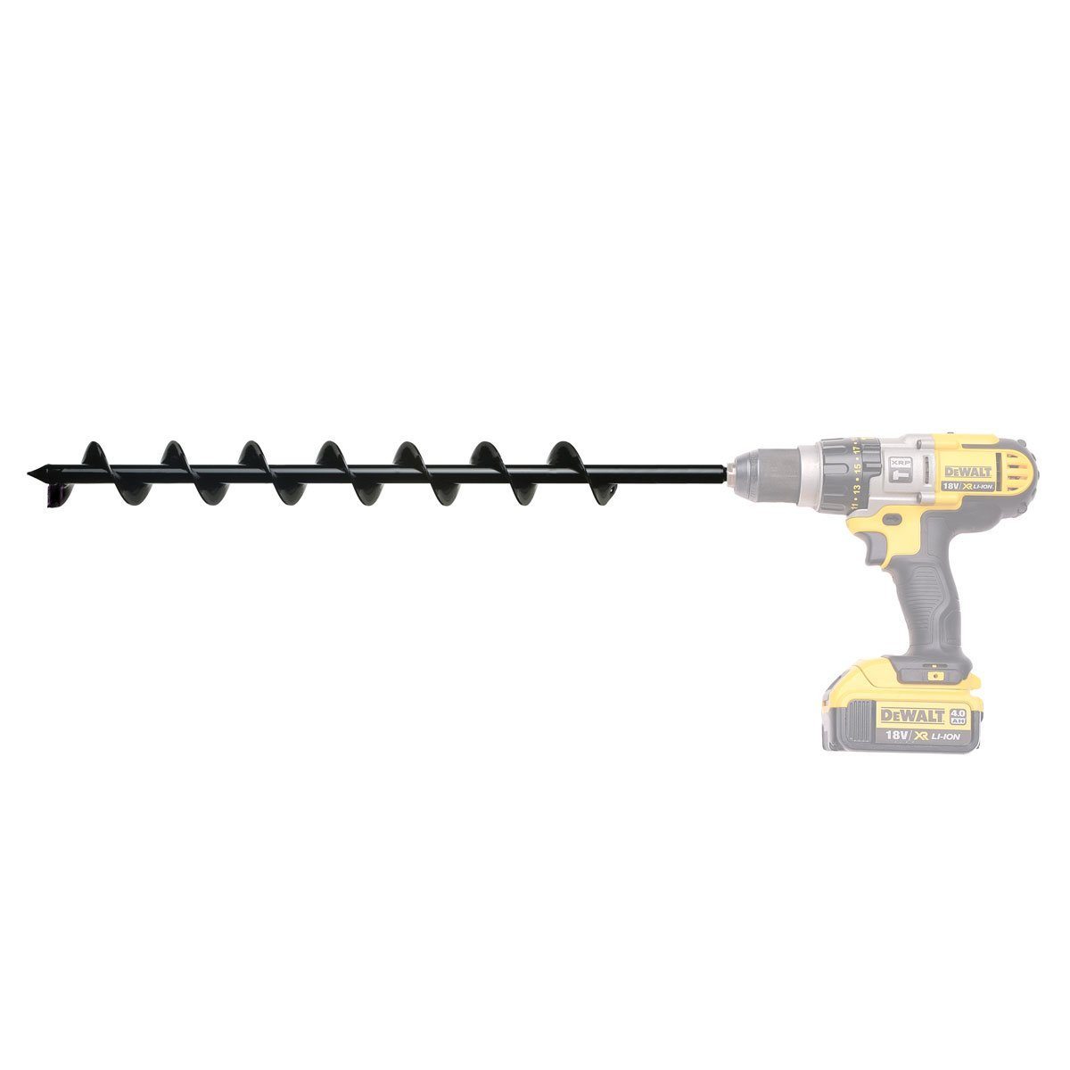 Power Planter 224HD - Heavy Duty Auger Drill Bit for Planting (Made in USA) - Perfect for Gardening, Landscaping & Tree Planting