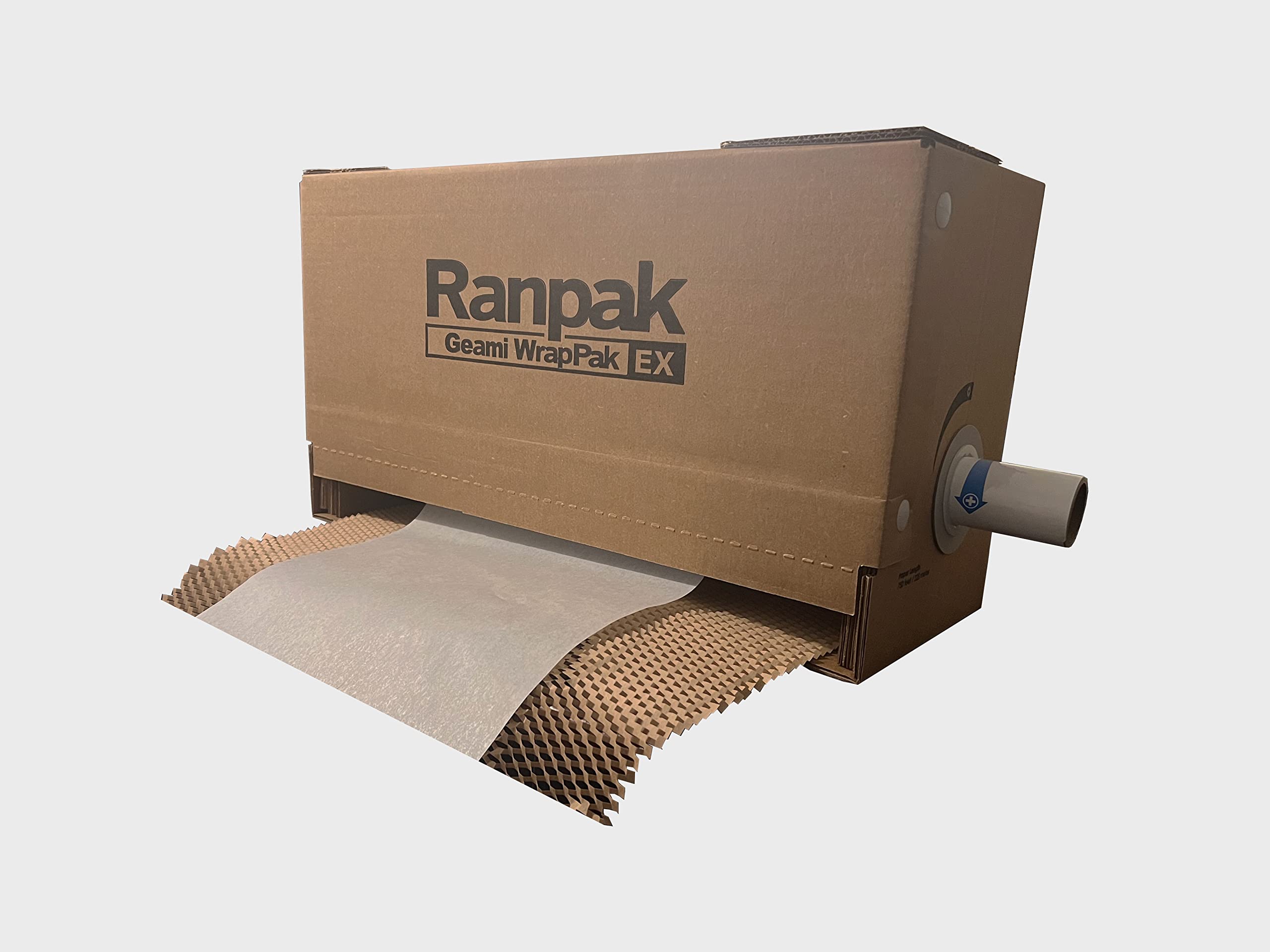 WrapPak Ex 750 Feet Expandable Honeycomb Cushion Wrap - Recyclable & Eco-Friendly Kraft Paper Packing Material for Shipping, Made in USA | Perfect for Protecting Fragile Items During Moving & E-Commerce Shipping
