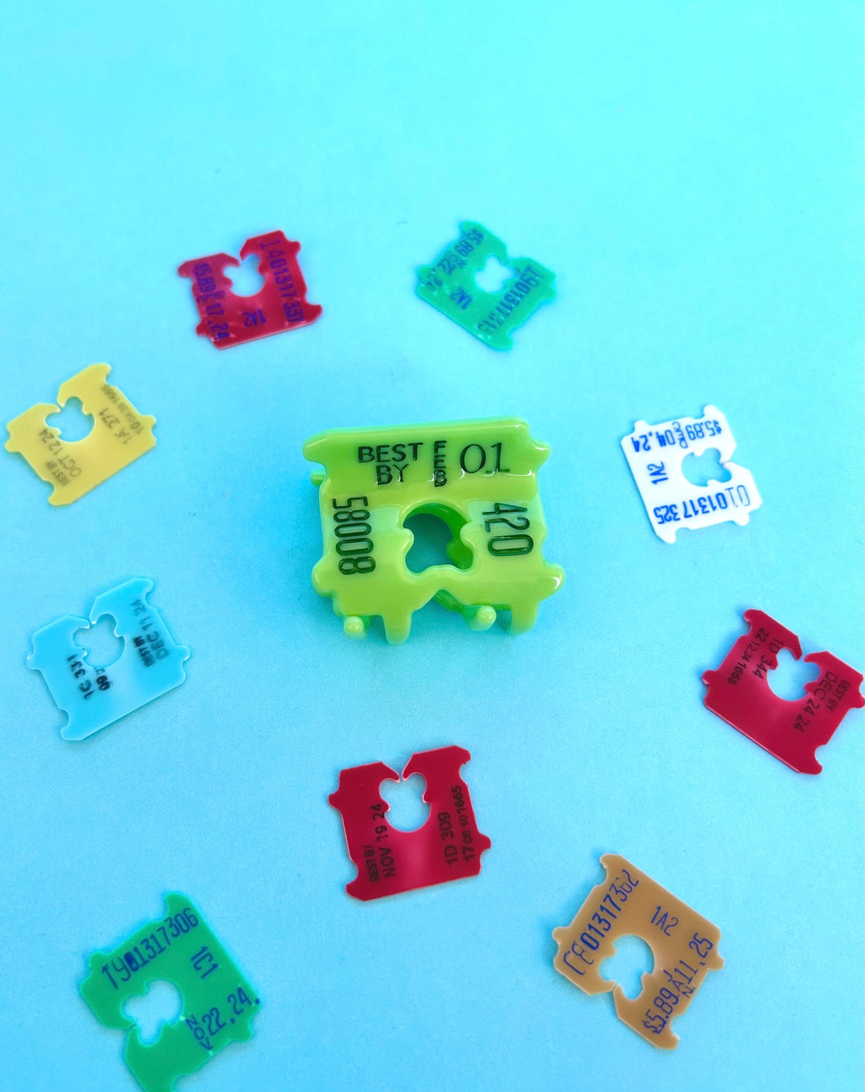 Mini Hair Claw Clips for Women - Non-Slip Bread Clip Hair Clasps - Perfect for Ponytails, Buns & Half-Up Hairstyles - Great for Home, Office & Travel Use