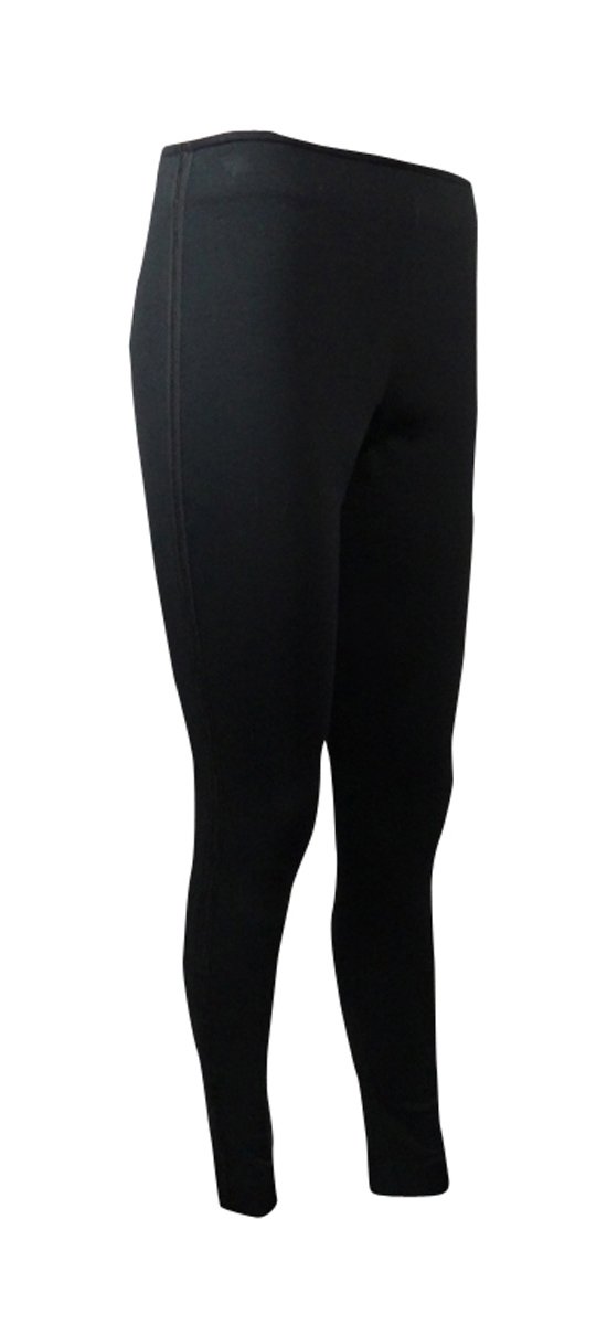 Ralph Lauren Women's Woven Trim Legging Pants - Polo Black Size 6 | Stretchy Comfort Fit for Yoga, Workout & Casual Wear